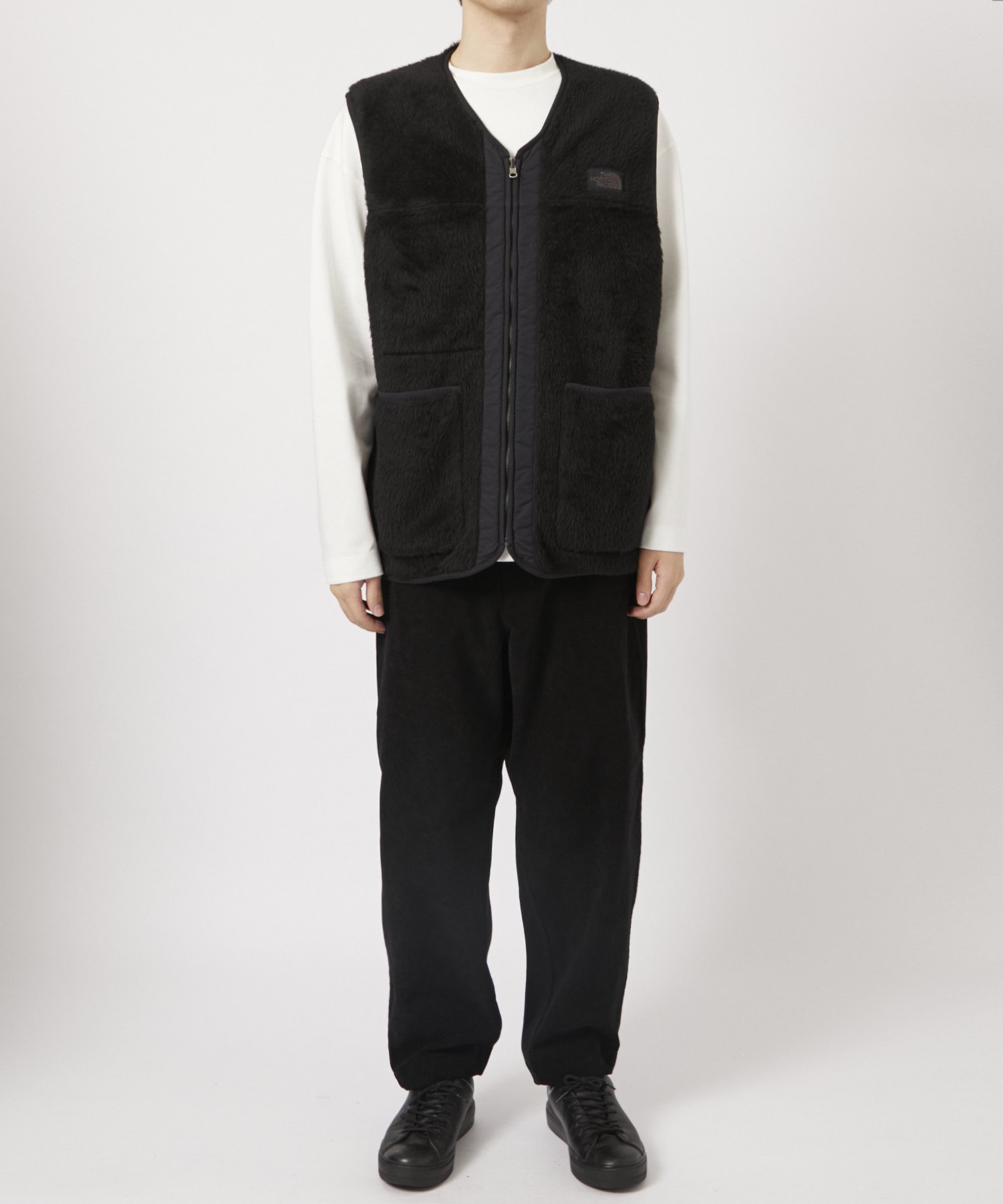 Wool Fleece Field Vest THE NORTH FACE PURPLE LABEL