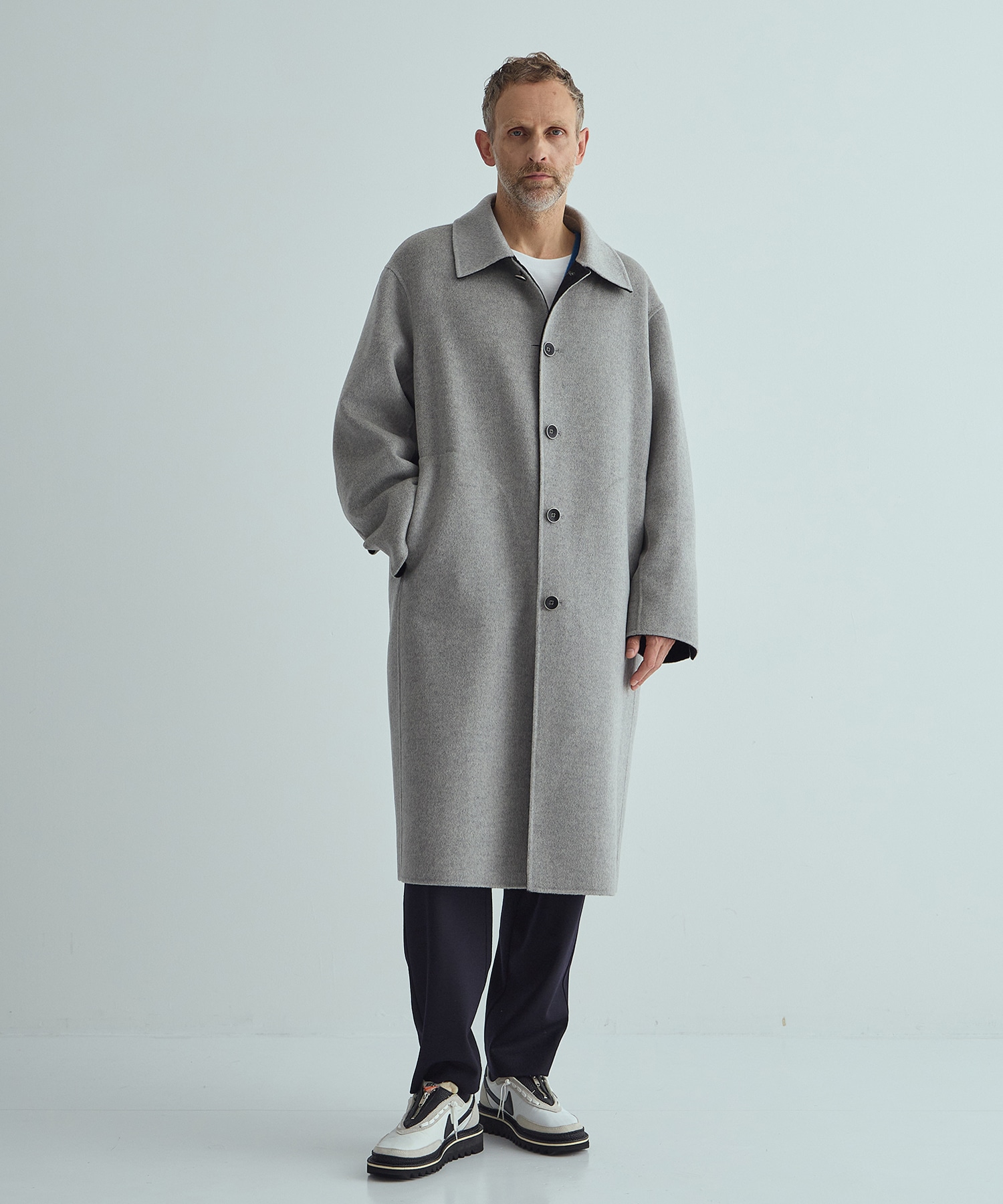 CASHMERE REVERSIBLE OVER COAT THE PERMANENT EYE