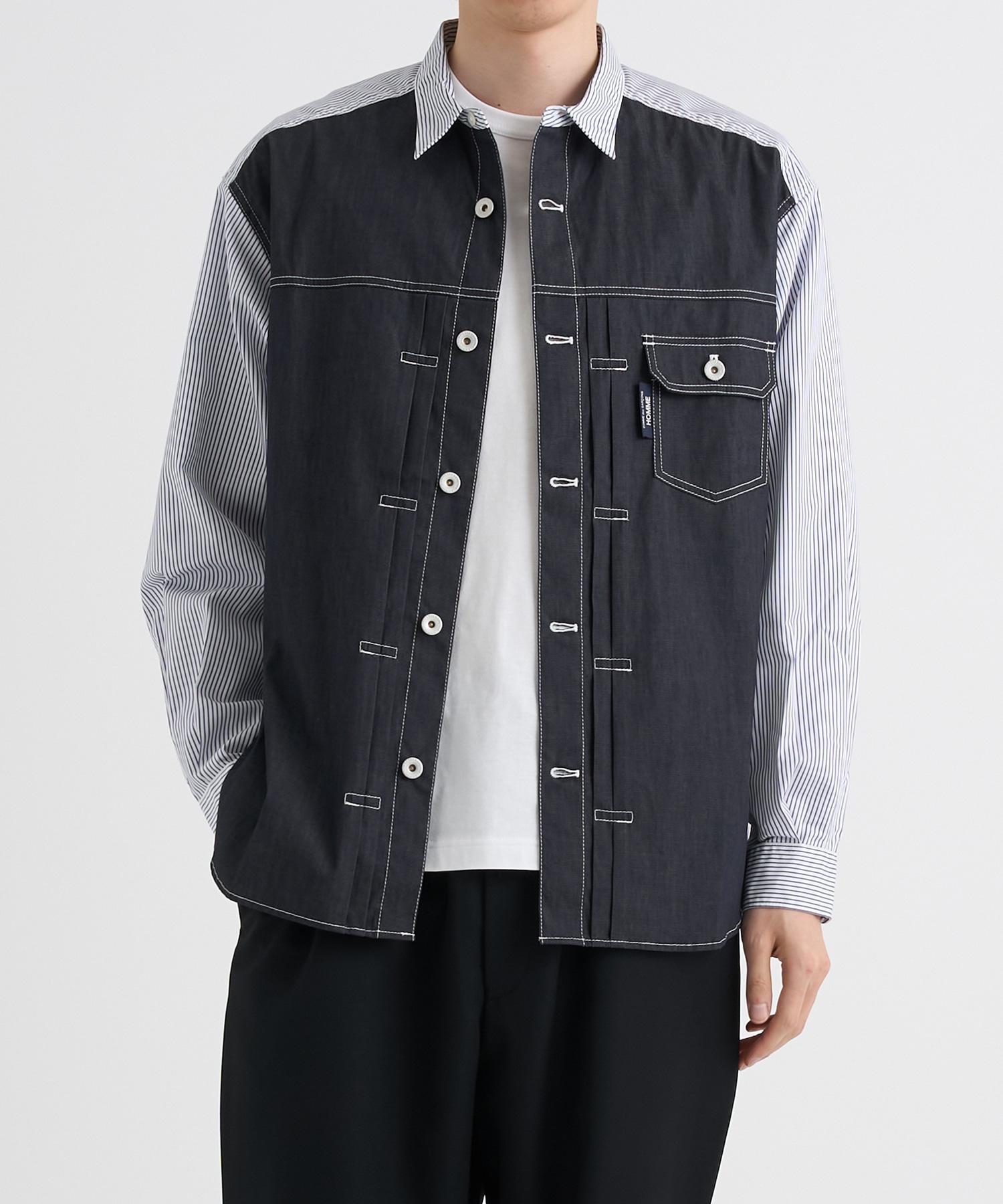 HO-B013-051 L/S SHIRT COMME des GARCONS HOMME