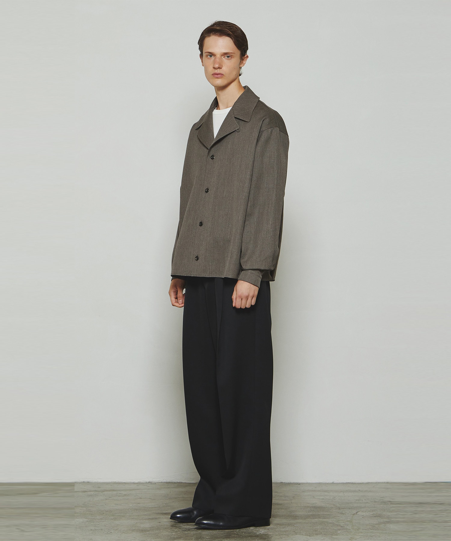 RERACS OPEN COLLAR EASY JACKET THE RERACS