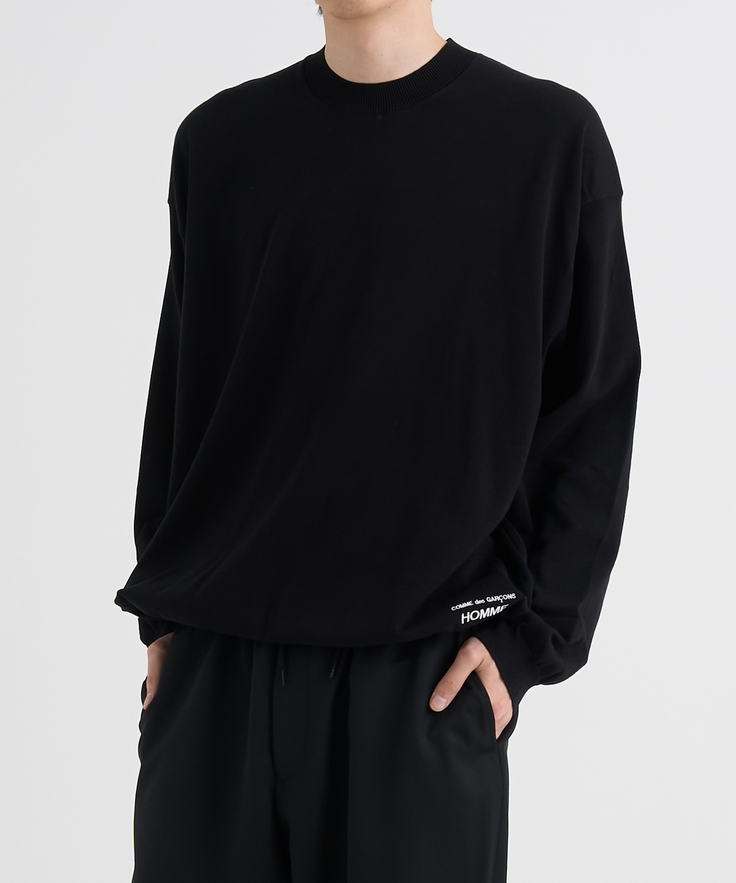 【コムデギャルソンオム】HO-N001 L/S tee COMME des GARCONS HOMME