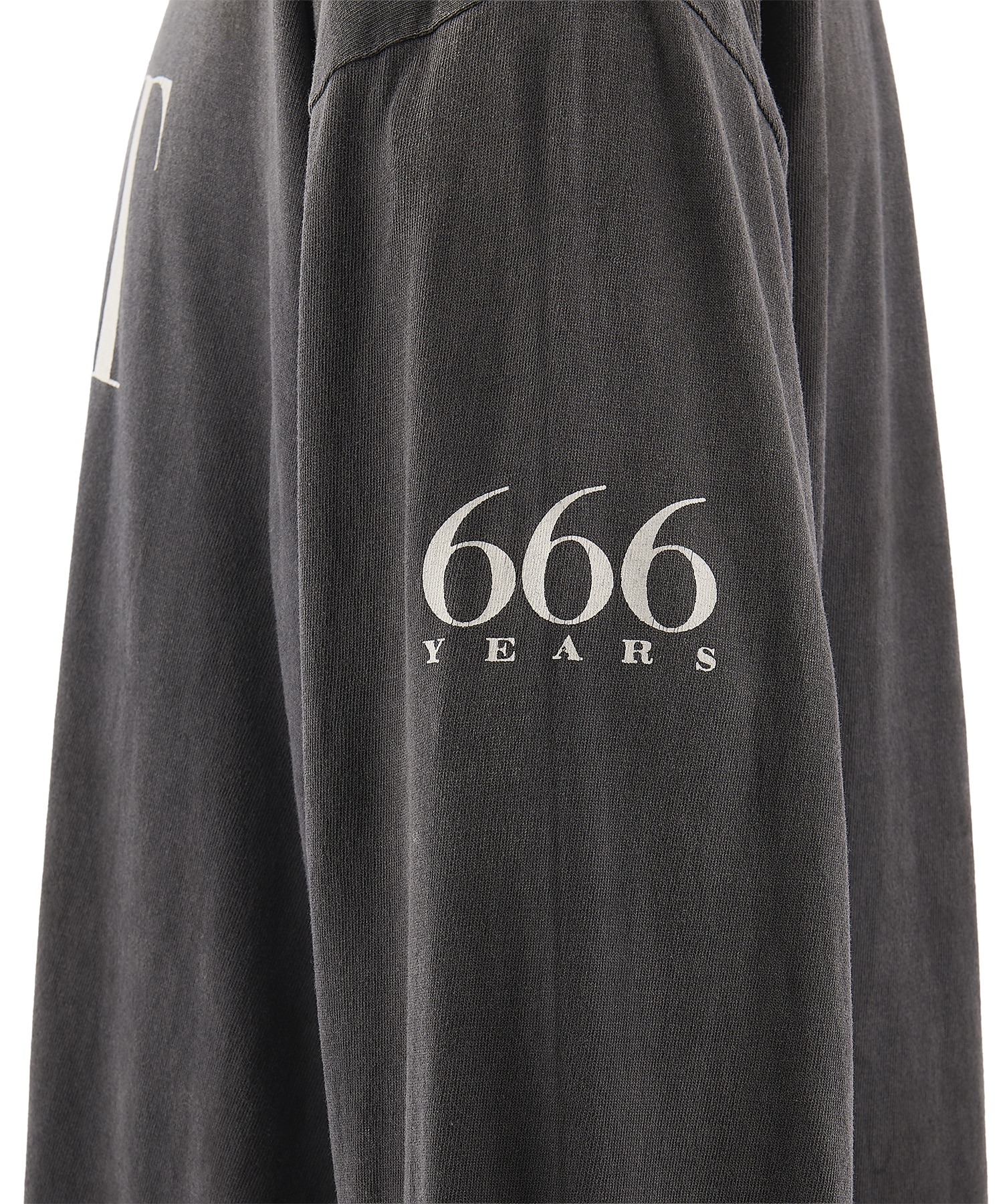 SM-MK8-0000-030/LS T-SHIRT/SAINT 666/BLACK SAINT MXXXXXX