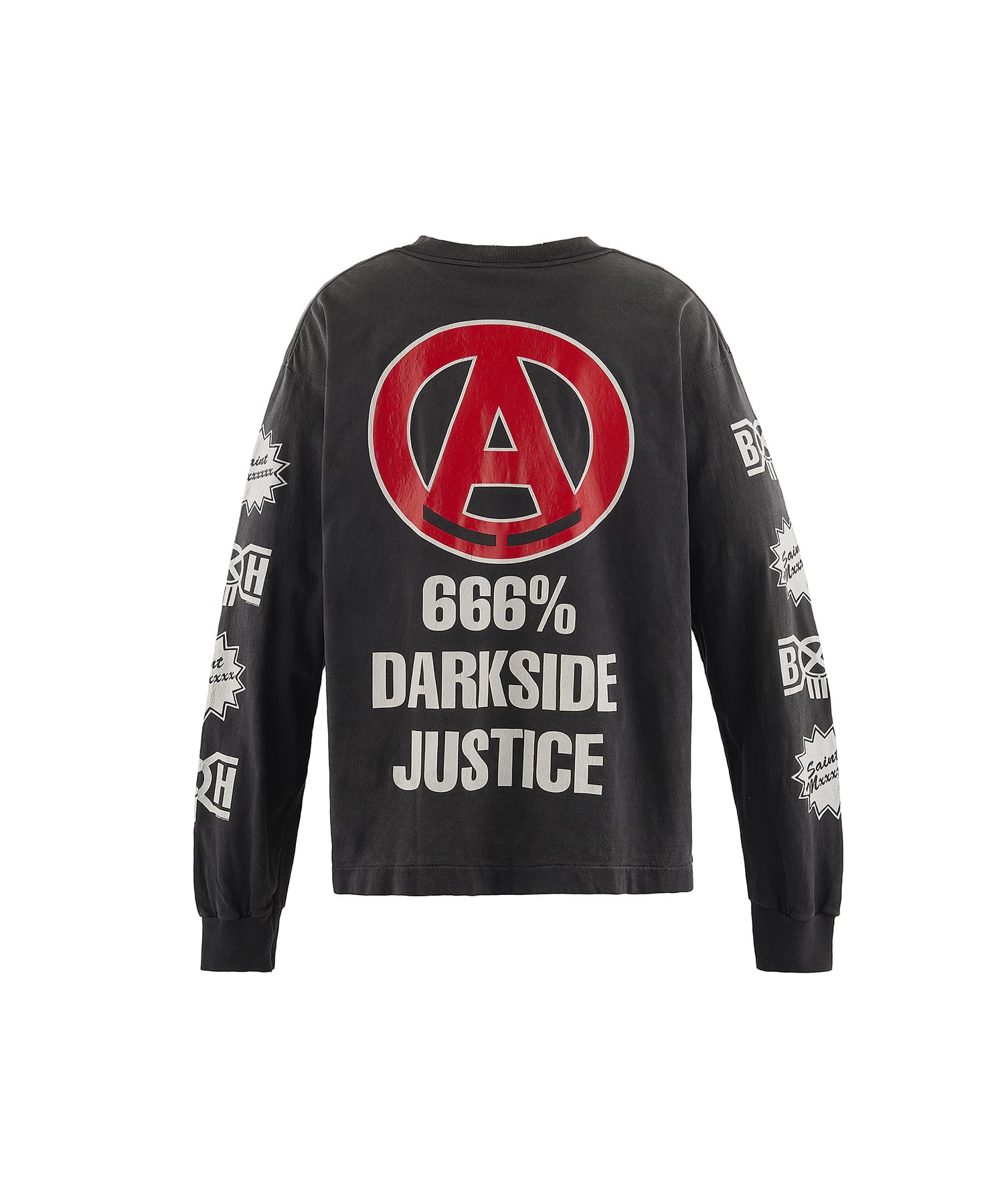 SM-MK8-0000-C31/BH_LS T-SHIRT/SAINTY HUNTER/BLK SAINT MXXXXXX