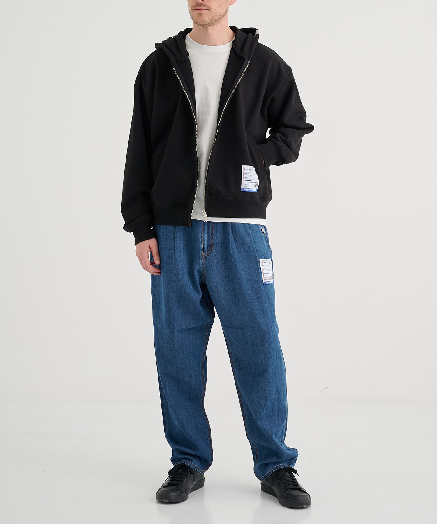 HEAVY WEIGHT FRENCH TERRY ZIP PARKA Maison MIHARA YASUHIRO