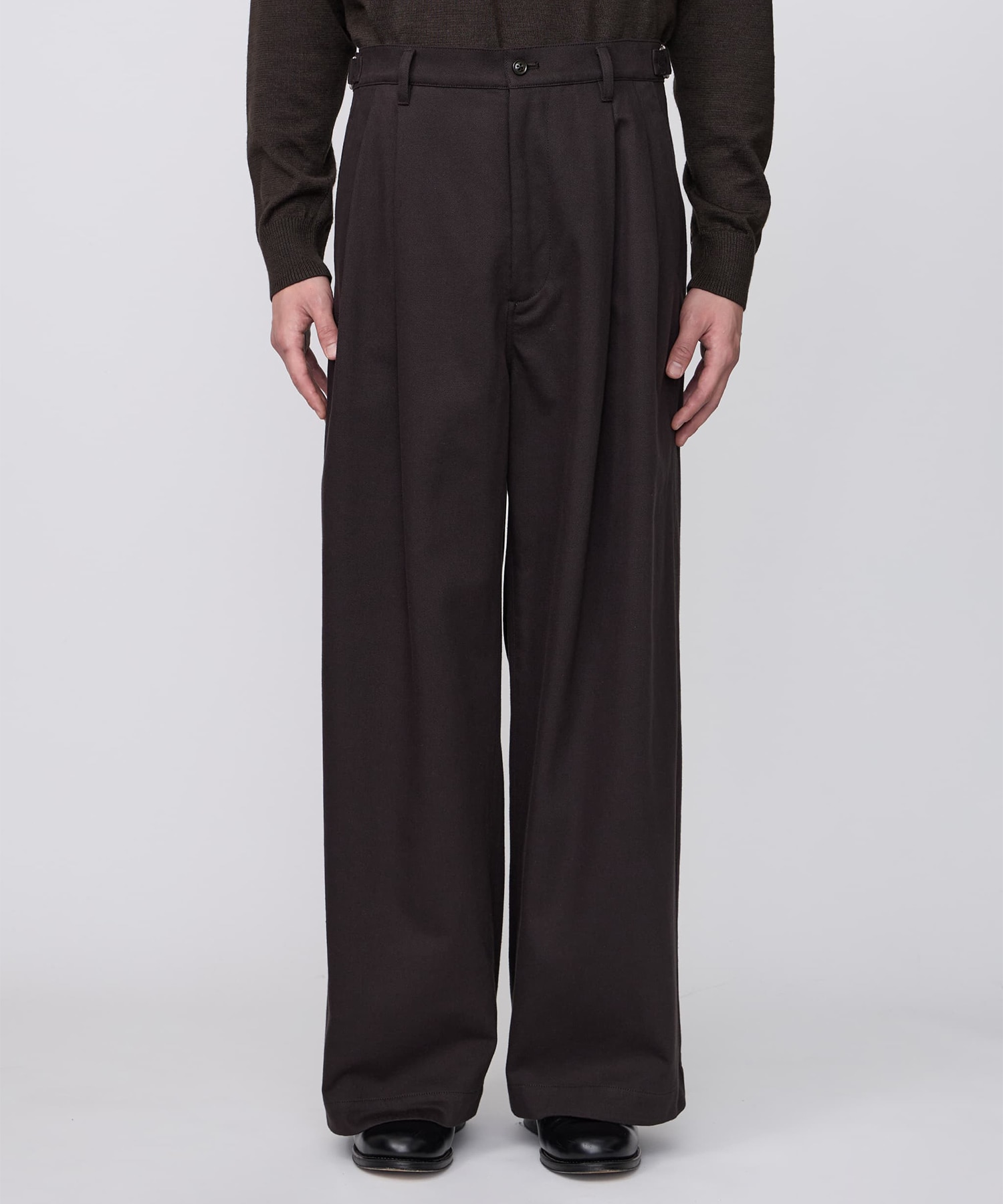 TWO TUCKS BUGGY PANTS IRENISA