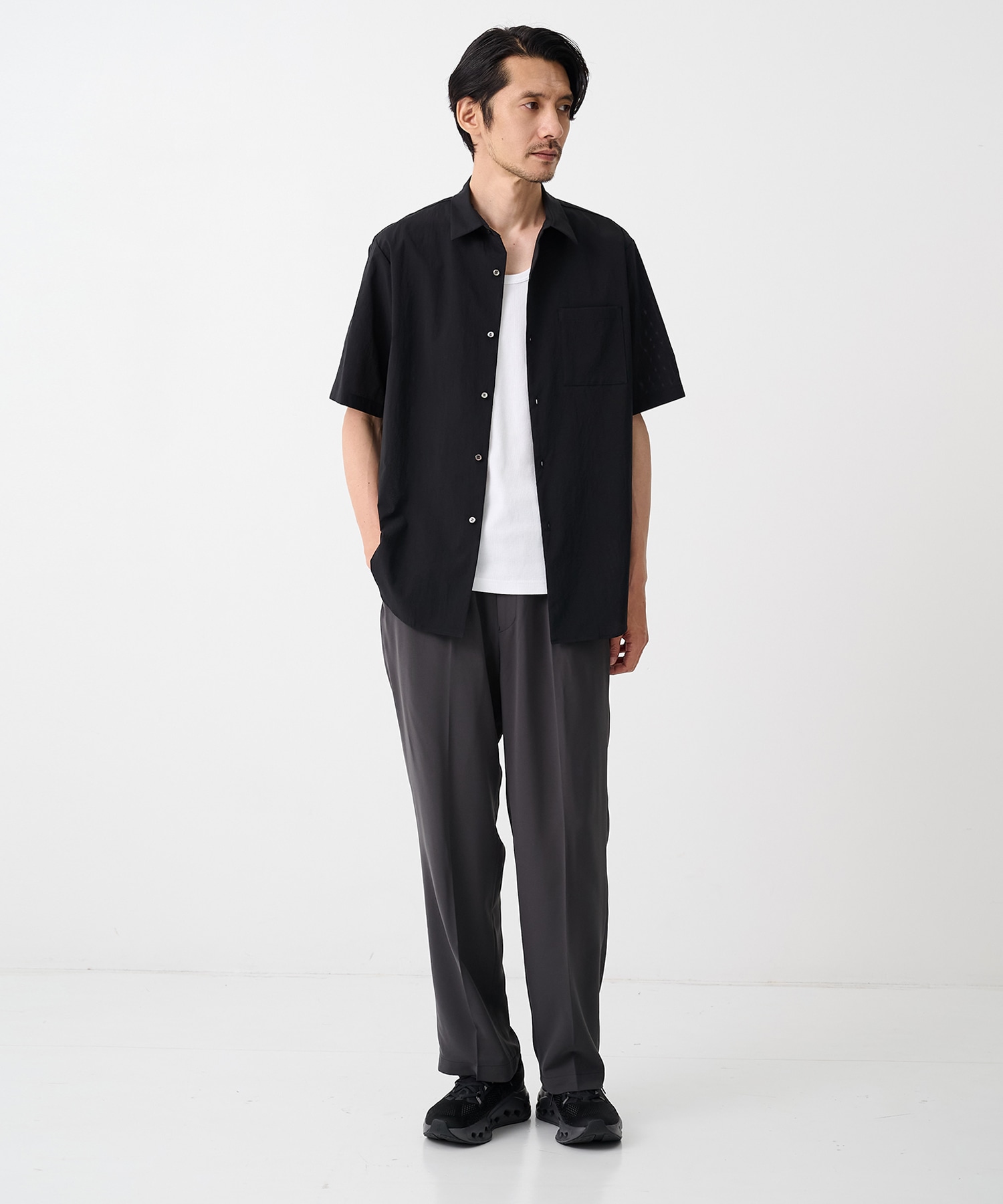 【エヌハリウッド】2261-PT06-011 EASY TROUSERS N.HOOLYWOOD