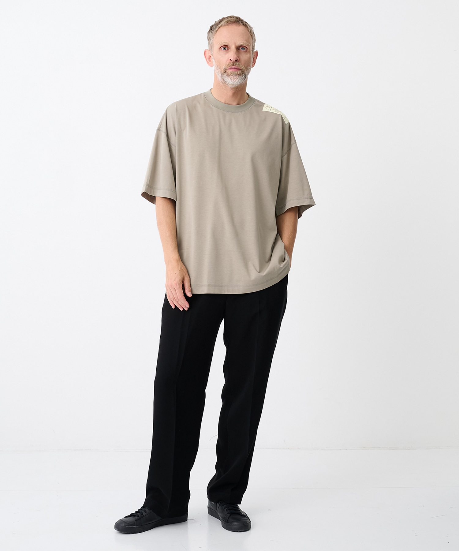 【エヌハリウッド】PT06-095 WIDE TAPERED EASY SLACKS N.HOOLYWOOD
