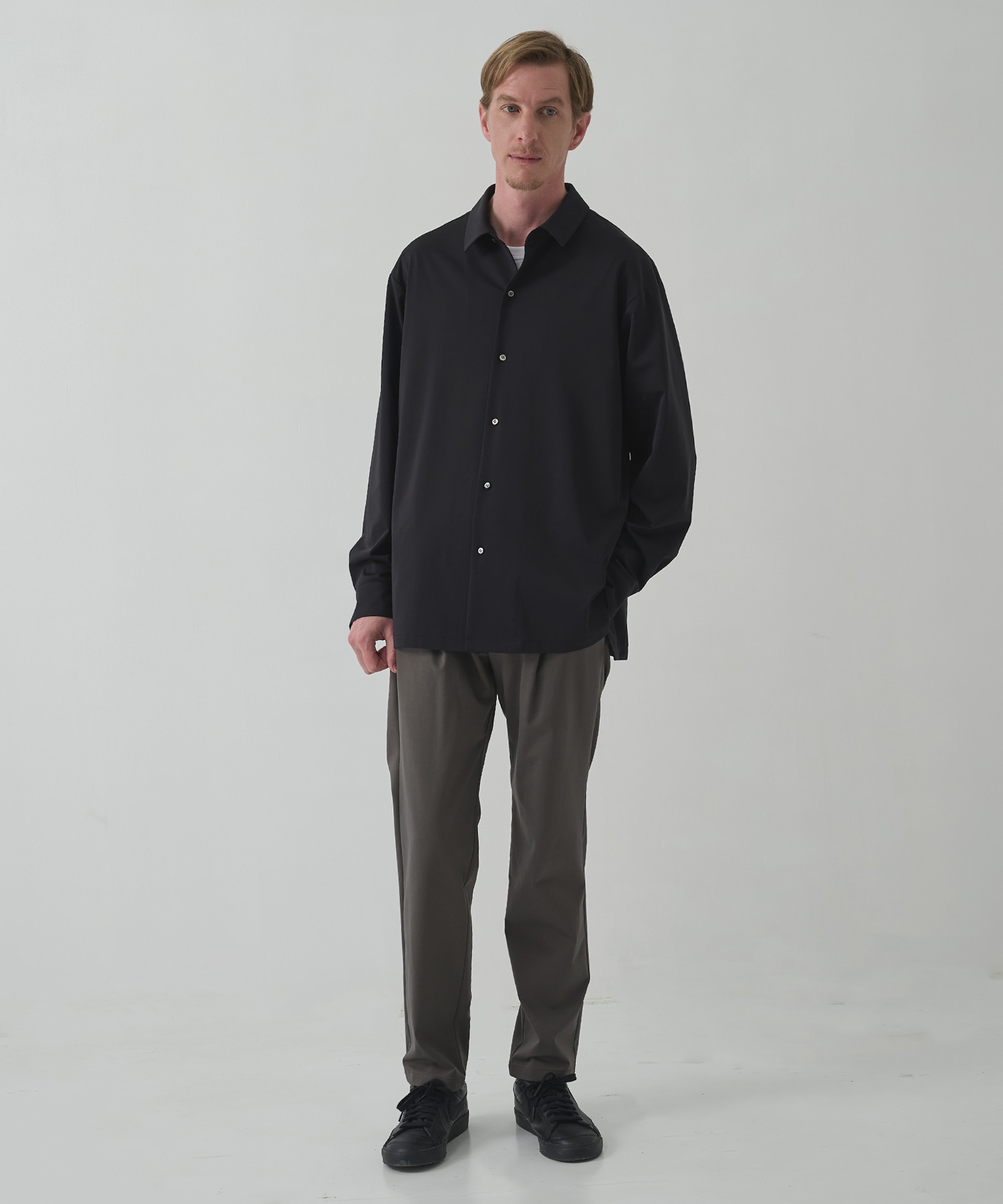 MATTE WASHABLE HIGH FUNCTION JERSEY TAPERED PANTS THE TOKYO