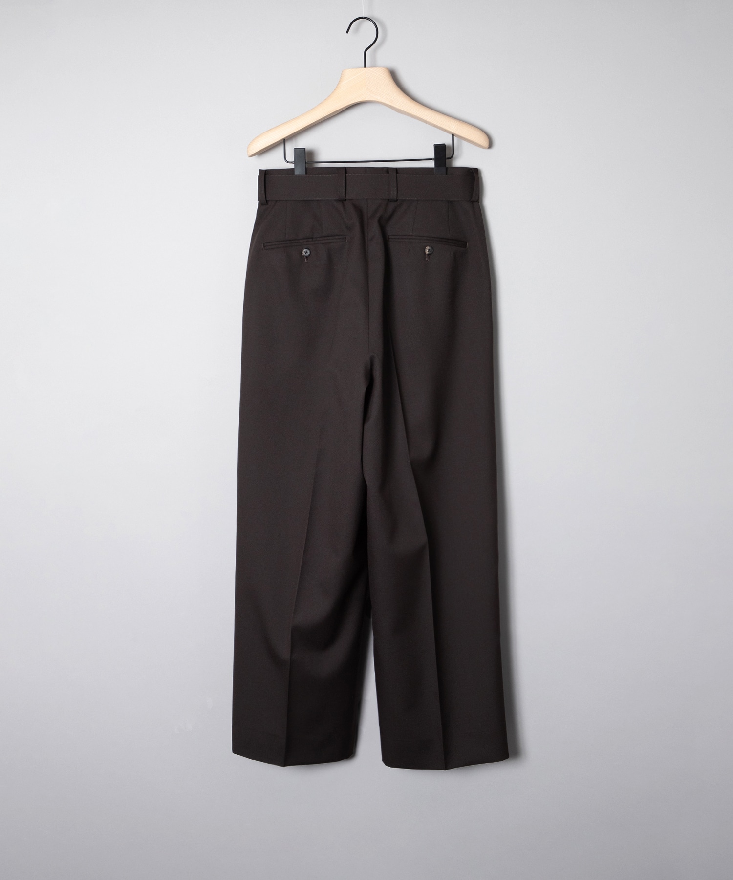 BELTED WIDE TROUSERS ssstein