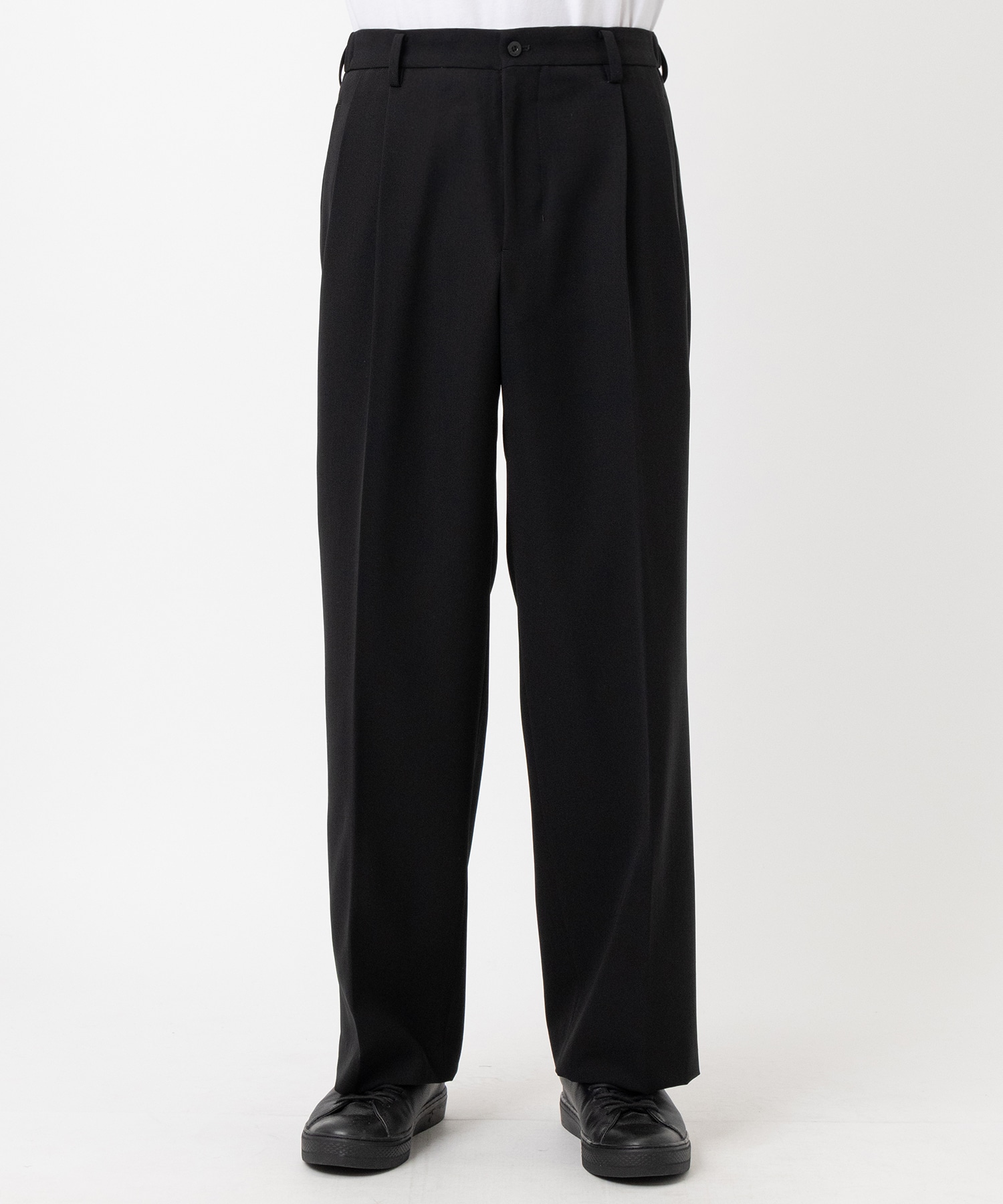 TWO TUCKS WIDE TROUSERS IRENISA