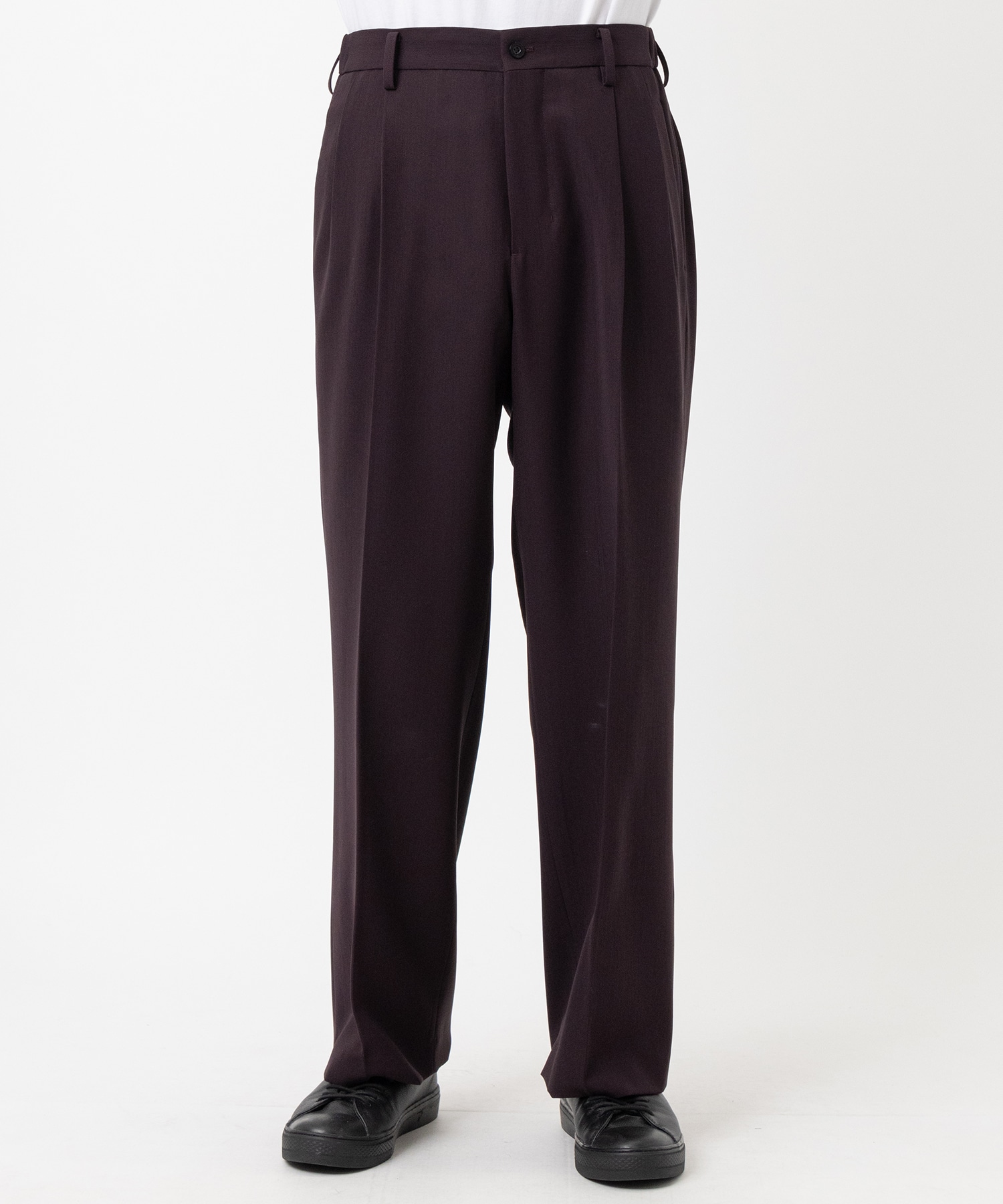 TWO TUCKS WIDE TROUSERS IRENISA