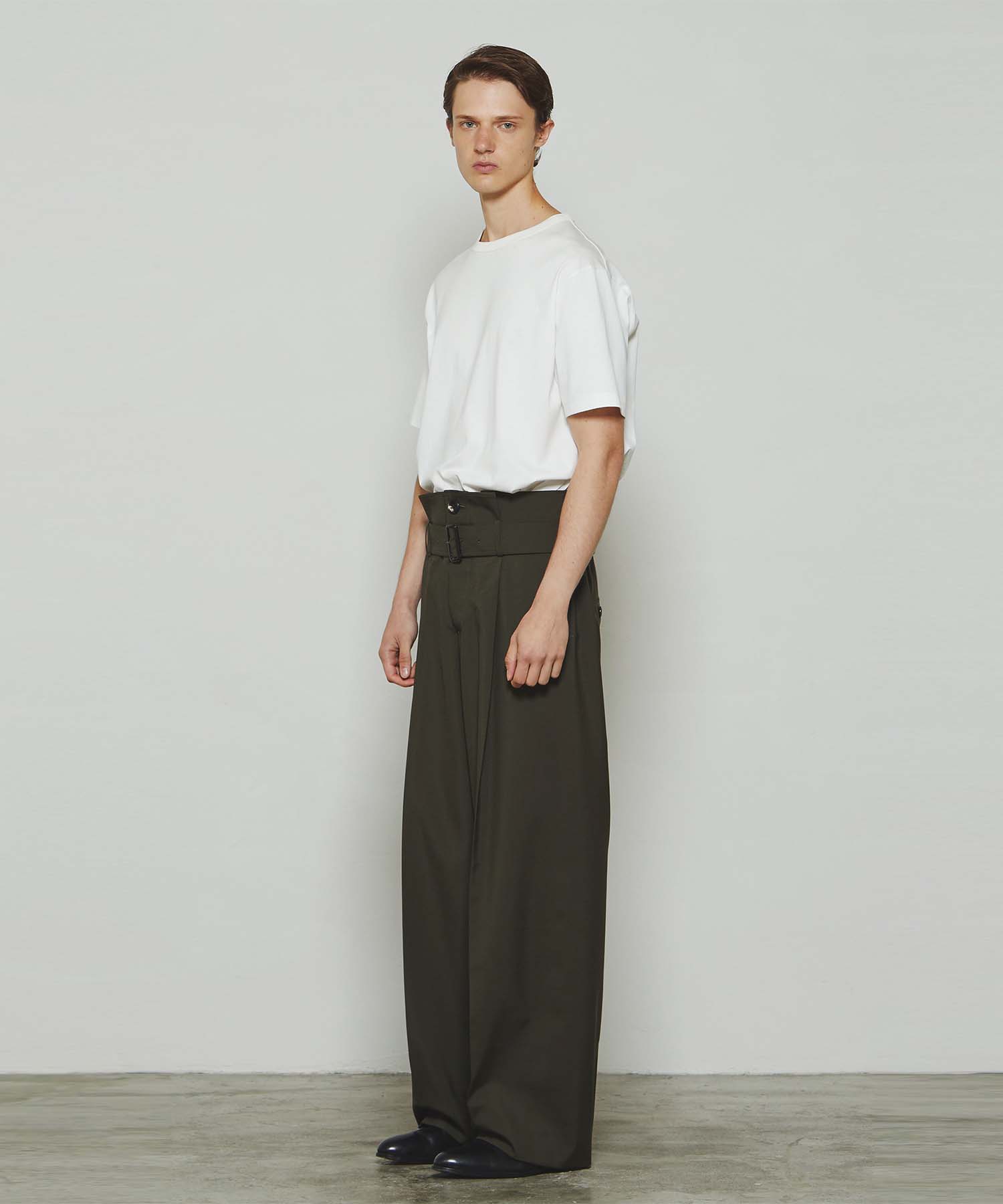 RERACS BELTED PARADE PANTS THE RERACS