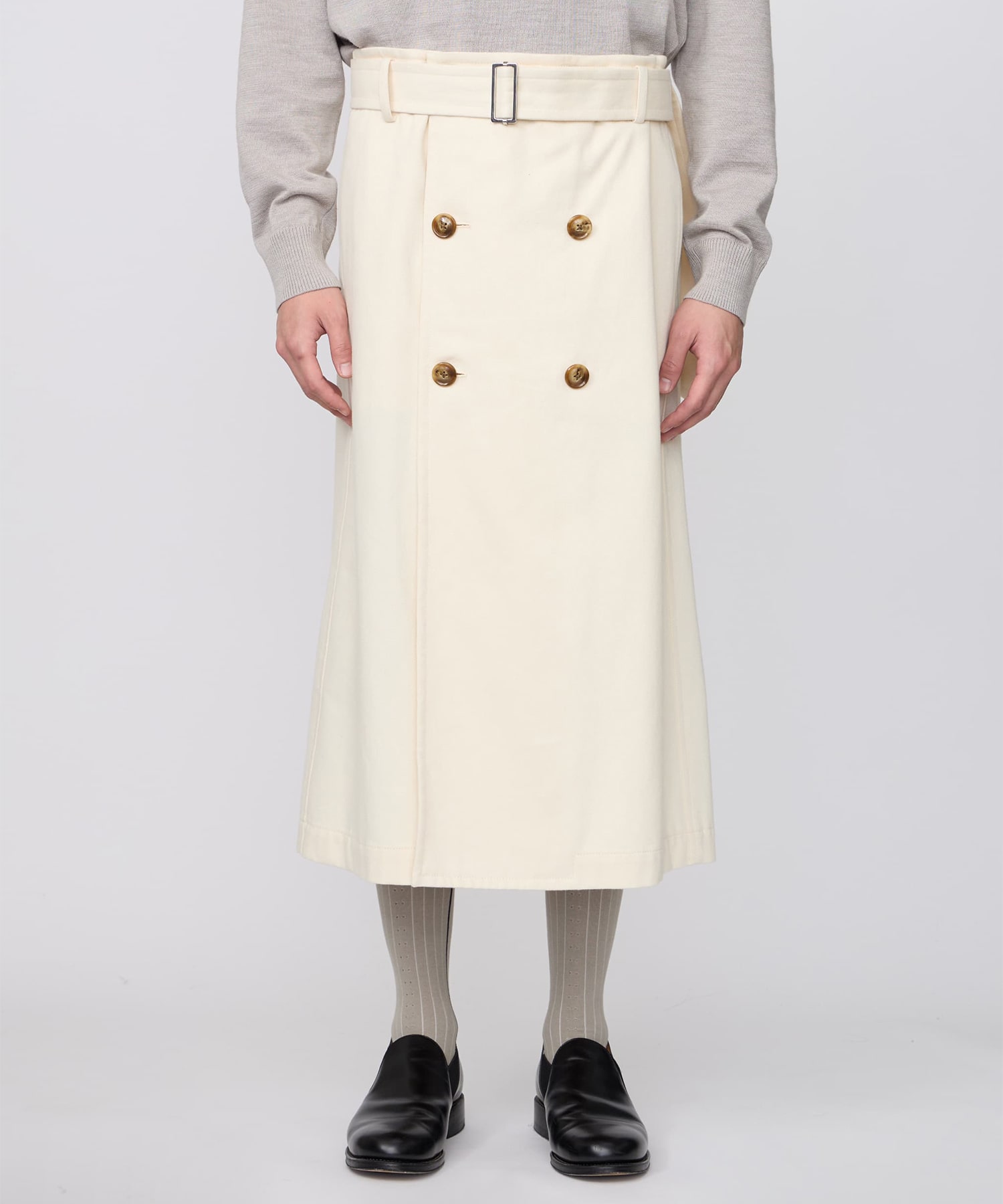 BELTED WRAP-SKIRT IRENISA