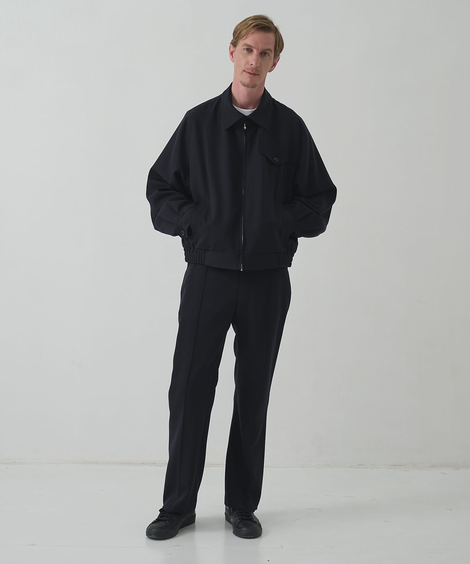 【イレニサ】GUNFLAP ZIP BLOUSON IRENISA