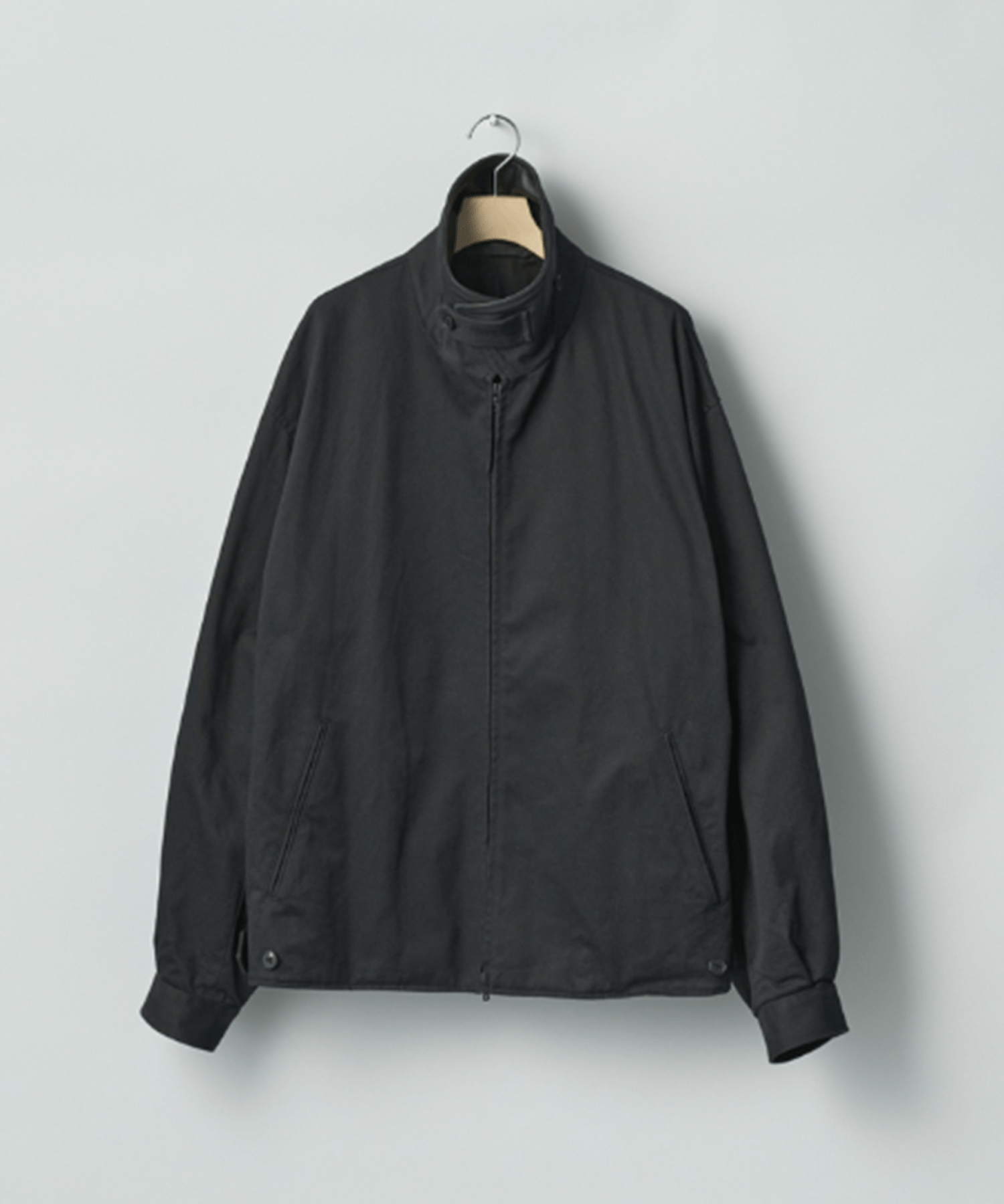 SULFUR DYED BRUSHED CHINO ZIP JACKET ssstein