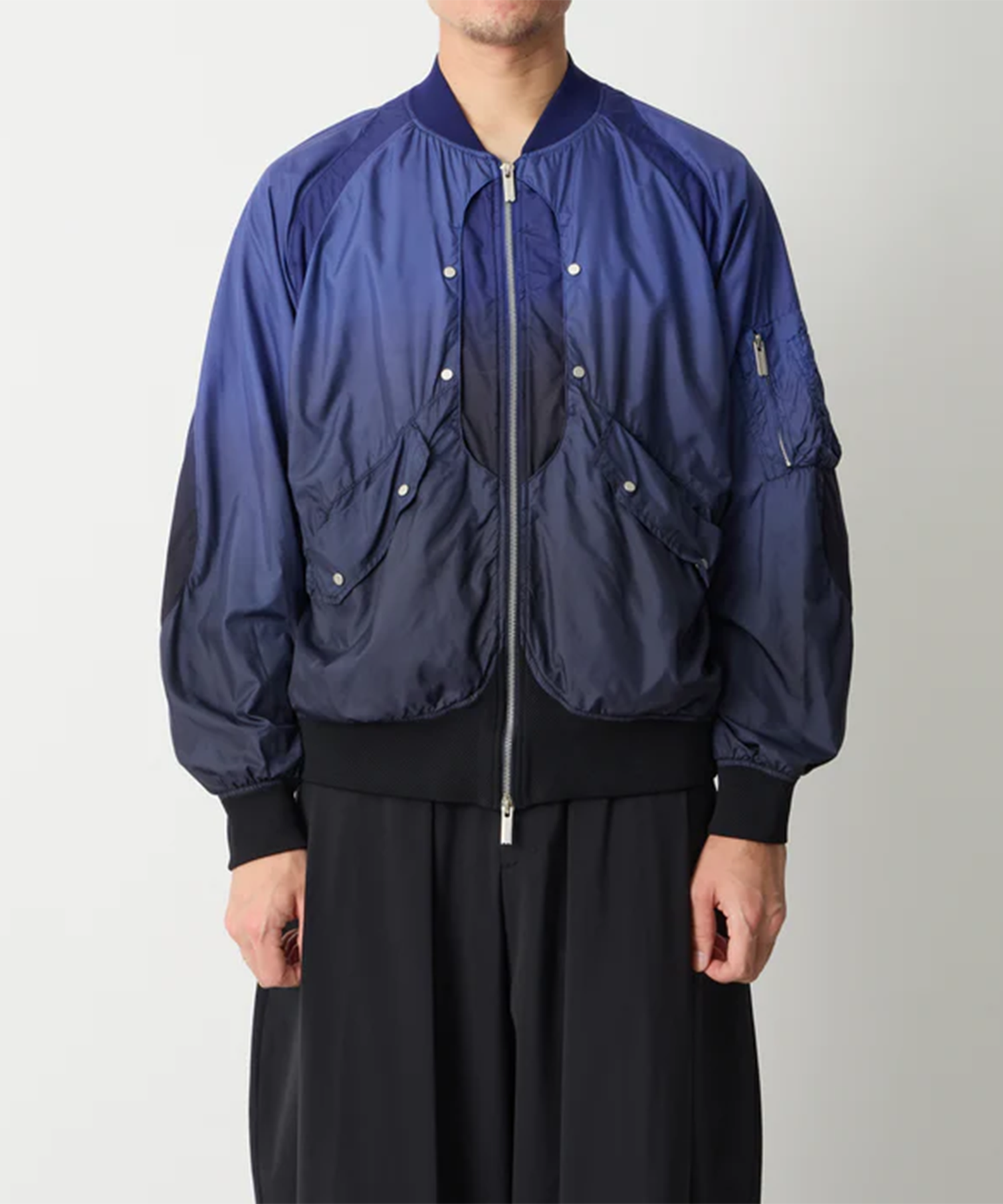 GARMENT DYE MILITARY BLOUSON White Mountaineering