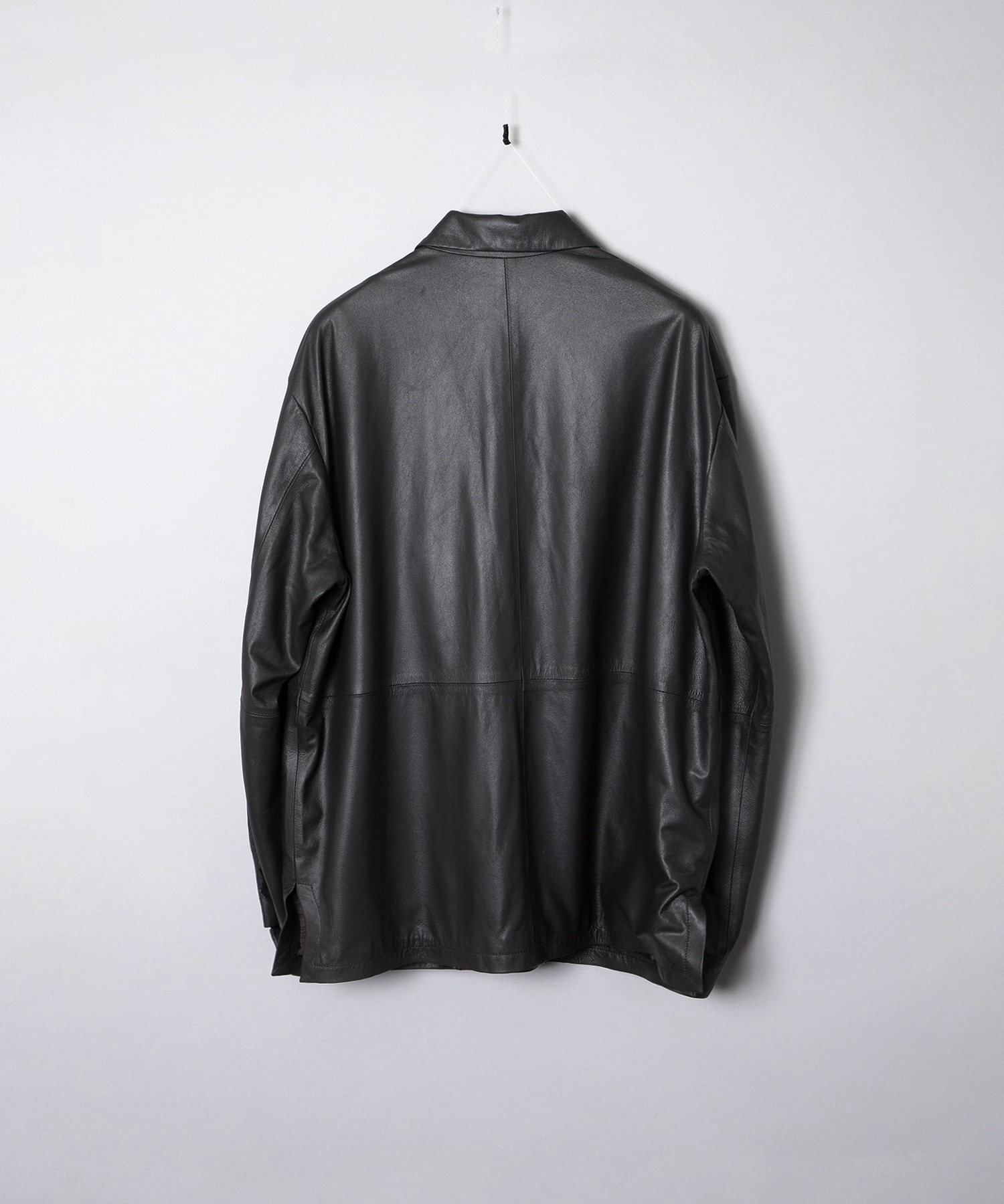 LEATHER SHIRT JACKET YOKE