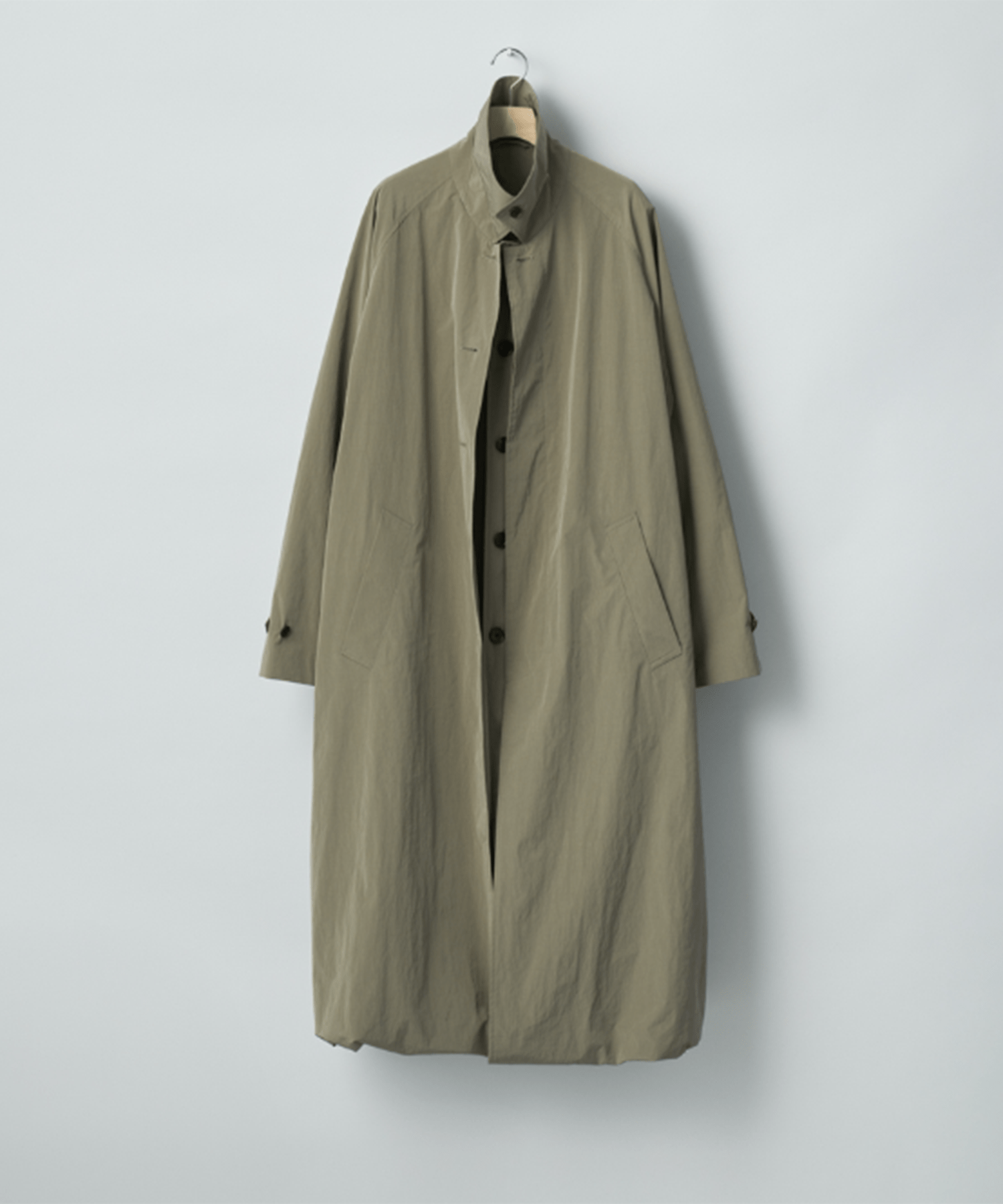 OVERSIZED LAYERED COMBINATION COAT ssstein