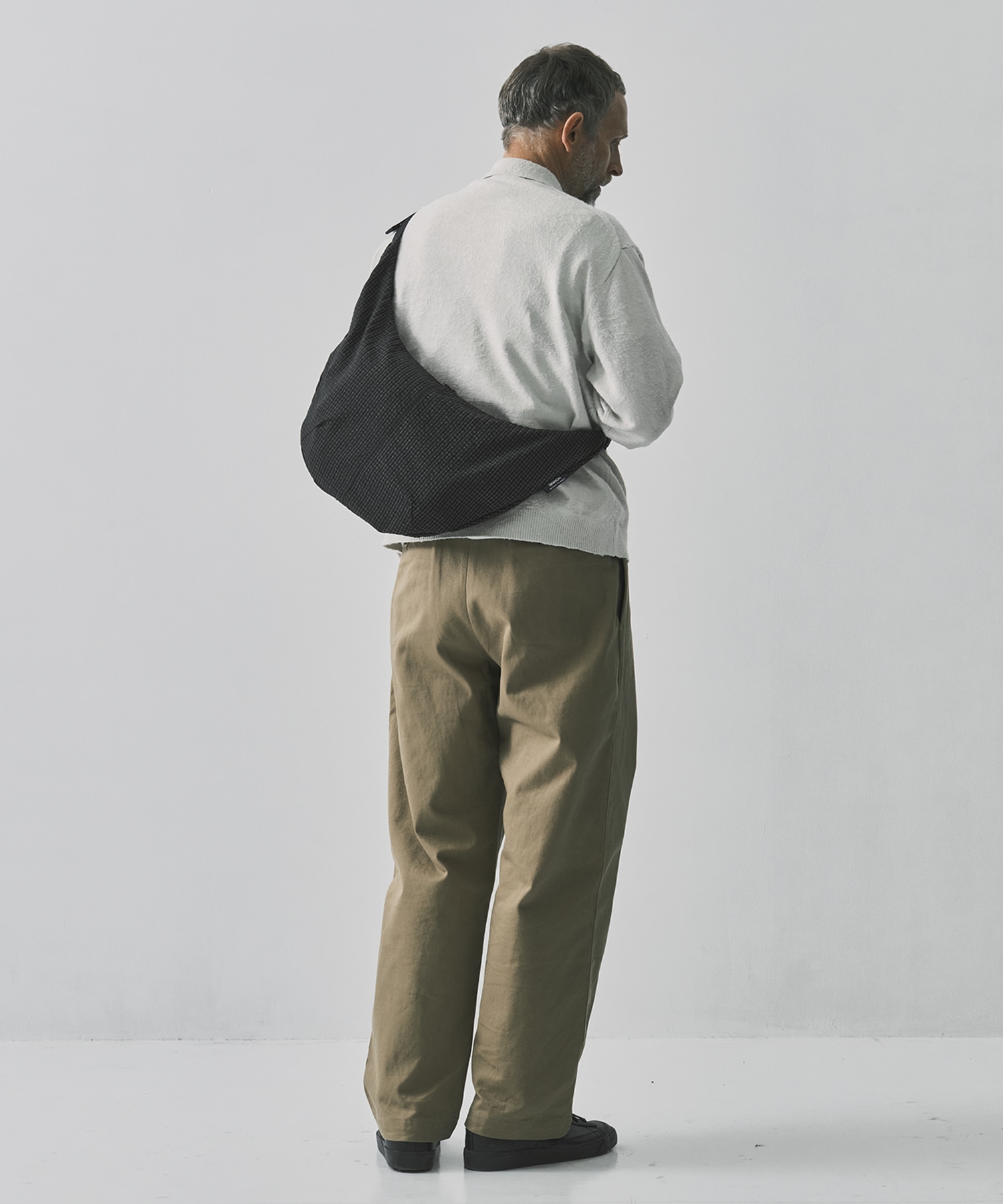 【コムデギャルソンオム】エステルグリッドチェック柄 Sholder Bag COMME des GARCONS HOMME