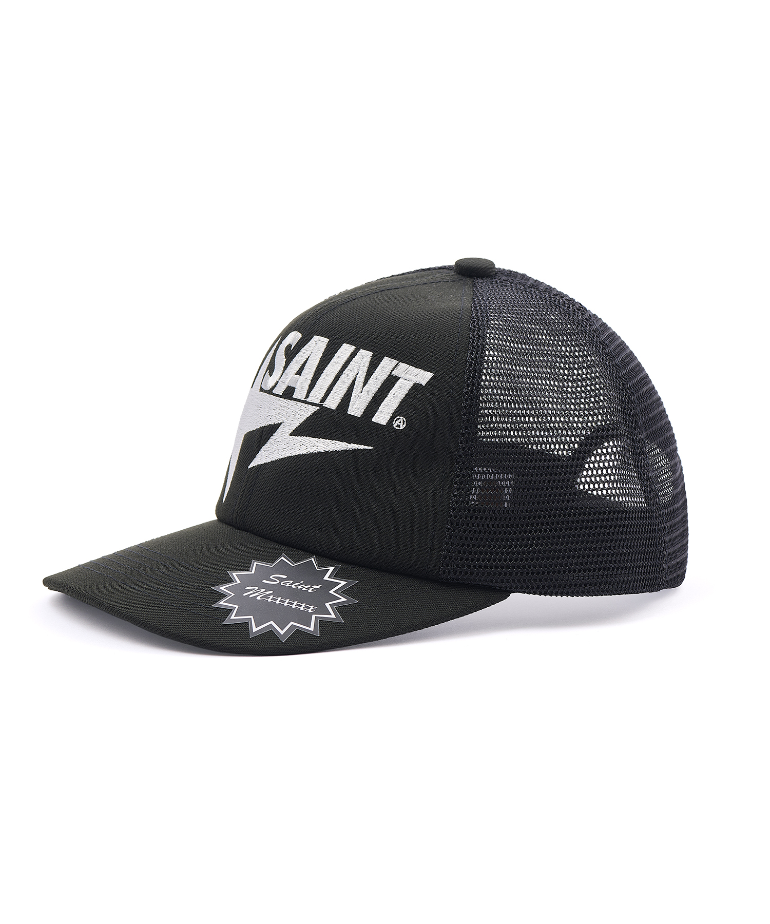 SM-MK8-0000-C59/BAPE_MESH CAP/BLK SAINT MXXXXXX