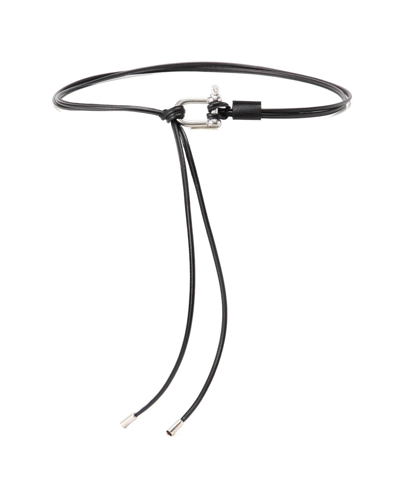 LEATHER ROPE BELT ANCELLM