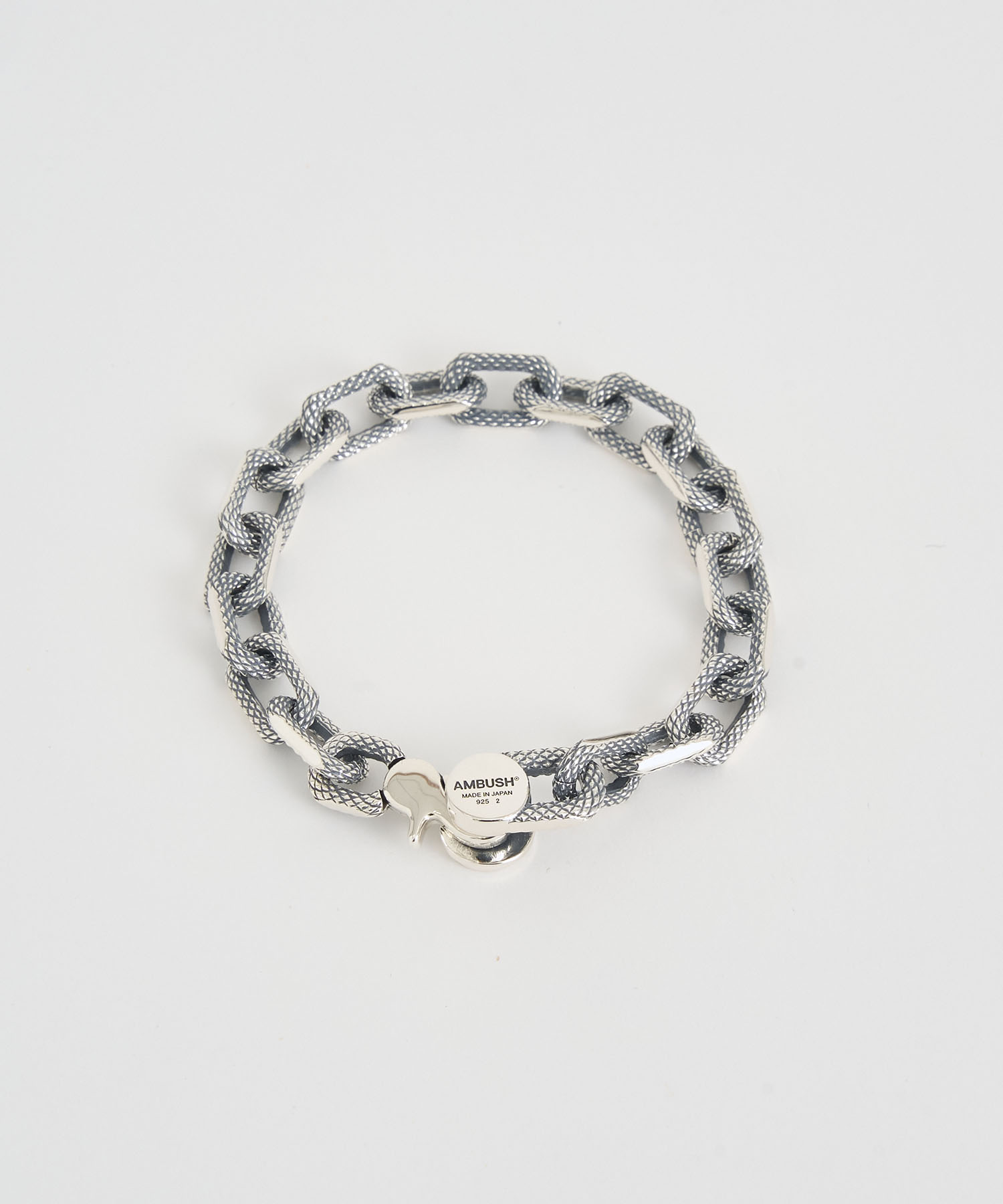 SMALL TEXTURED CHAIN BRACELET AMBUSH