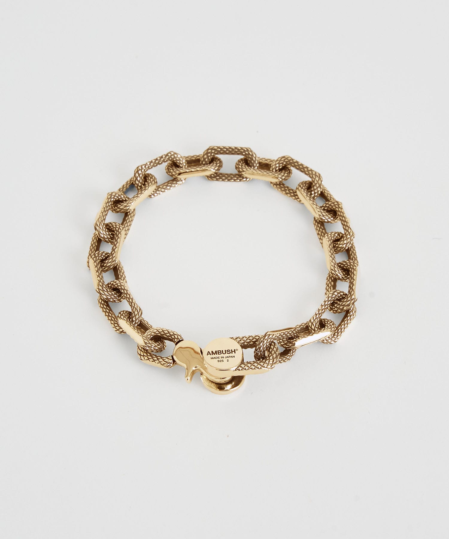 SMALL TEXTURED CHAIN BRACELET AMBUSH