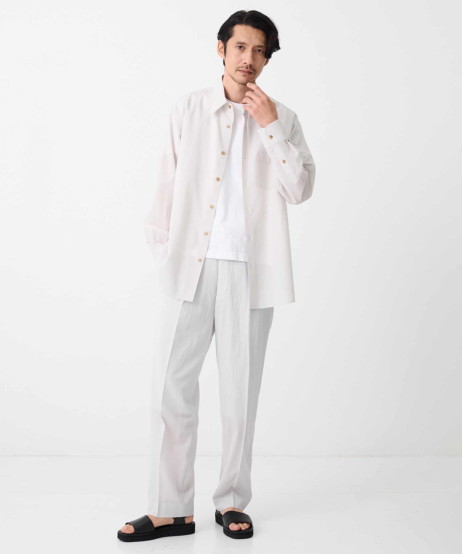 【イレニサ】RELAX FIT SHIRT IRENISA