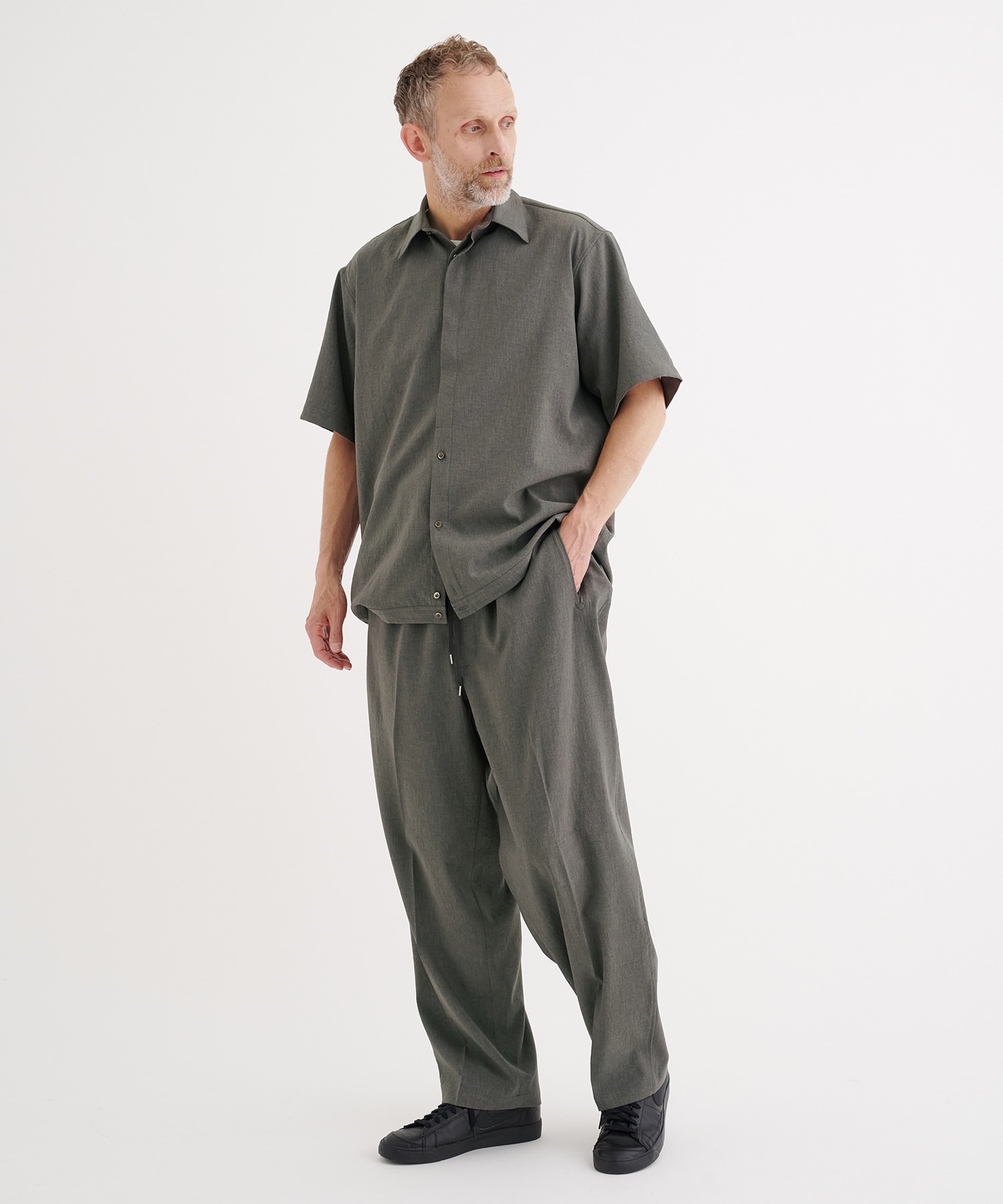 別注 REGULAR COLLAR S/S SHIRT RAINMAKER