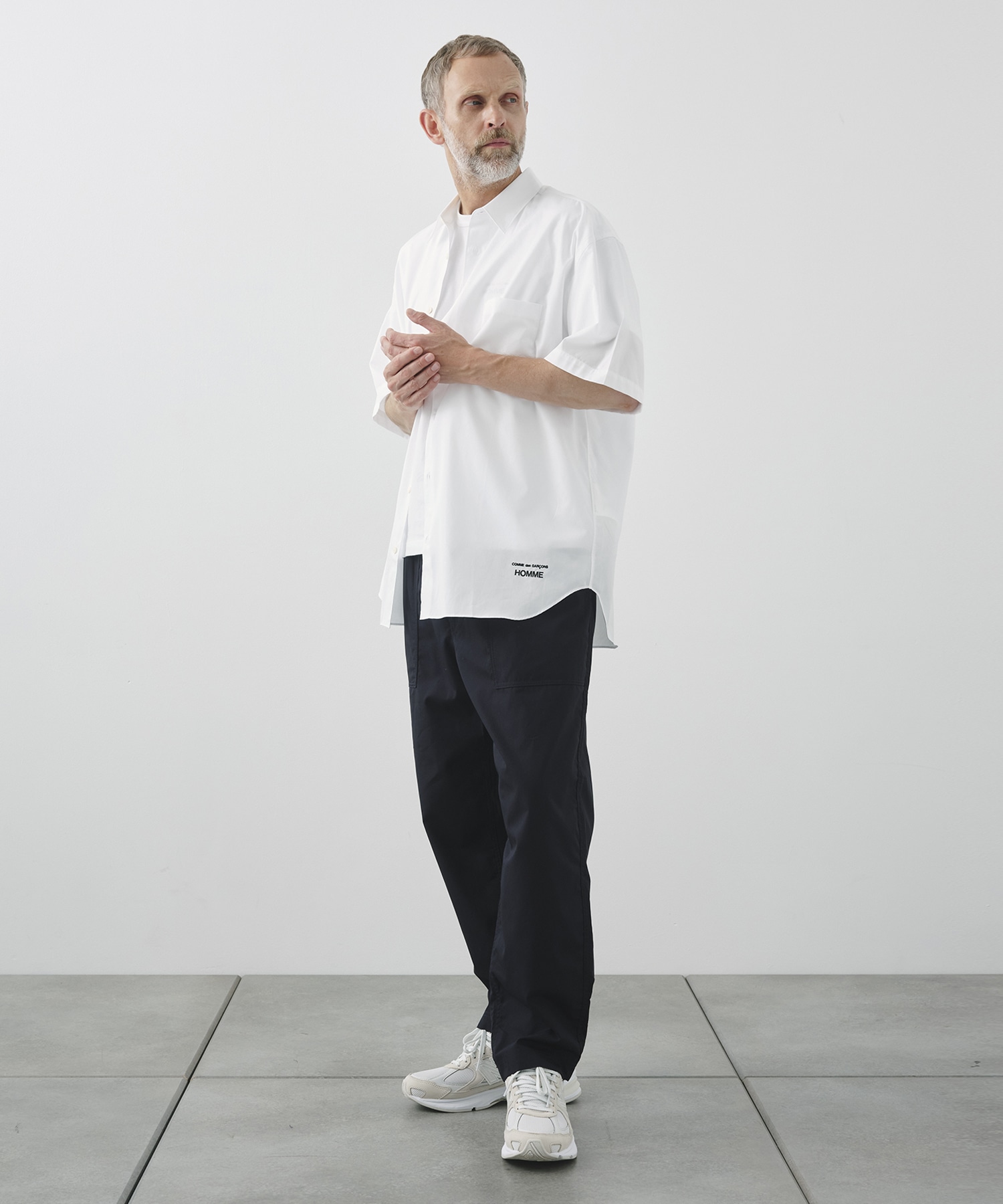 綿ブロード S/S Shirts | コムデギャルソンオム HQ-B103-051 綿