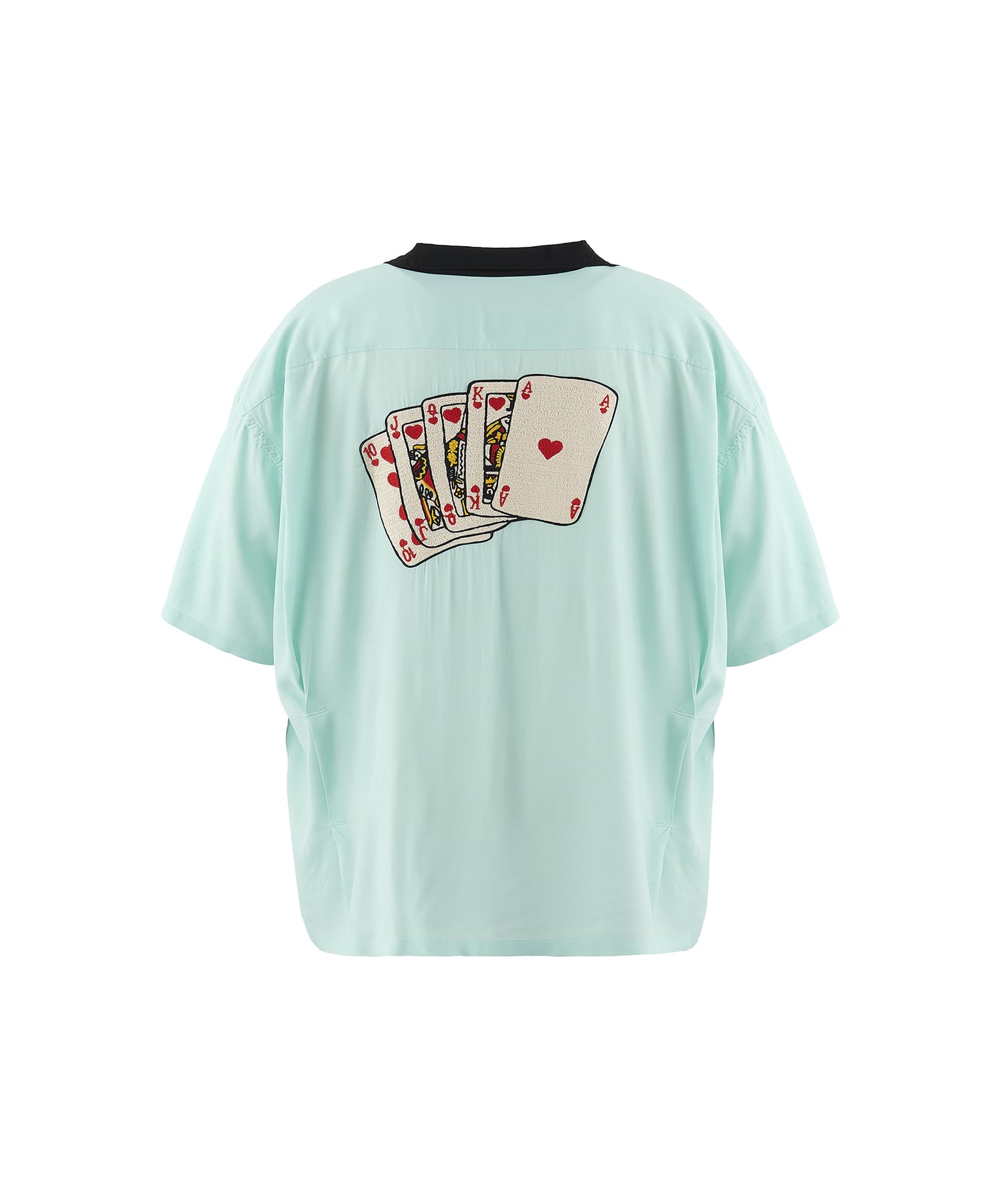 【セントマイケル】SM-MK8-0000-037/BOWLING SHIRT/TRUMP/SKY BLUE SAINT MXXXXXX