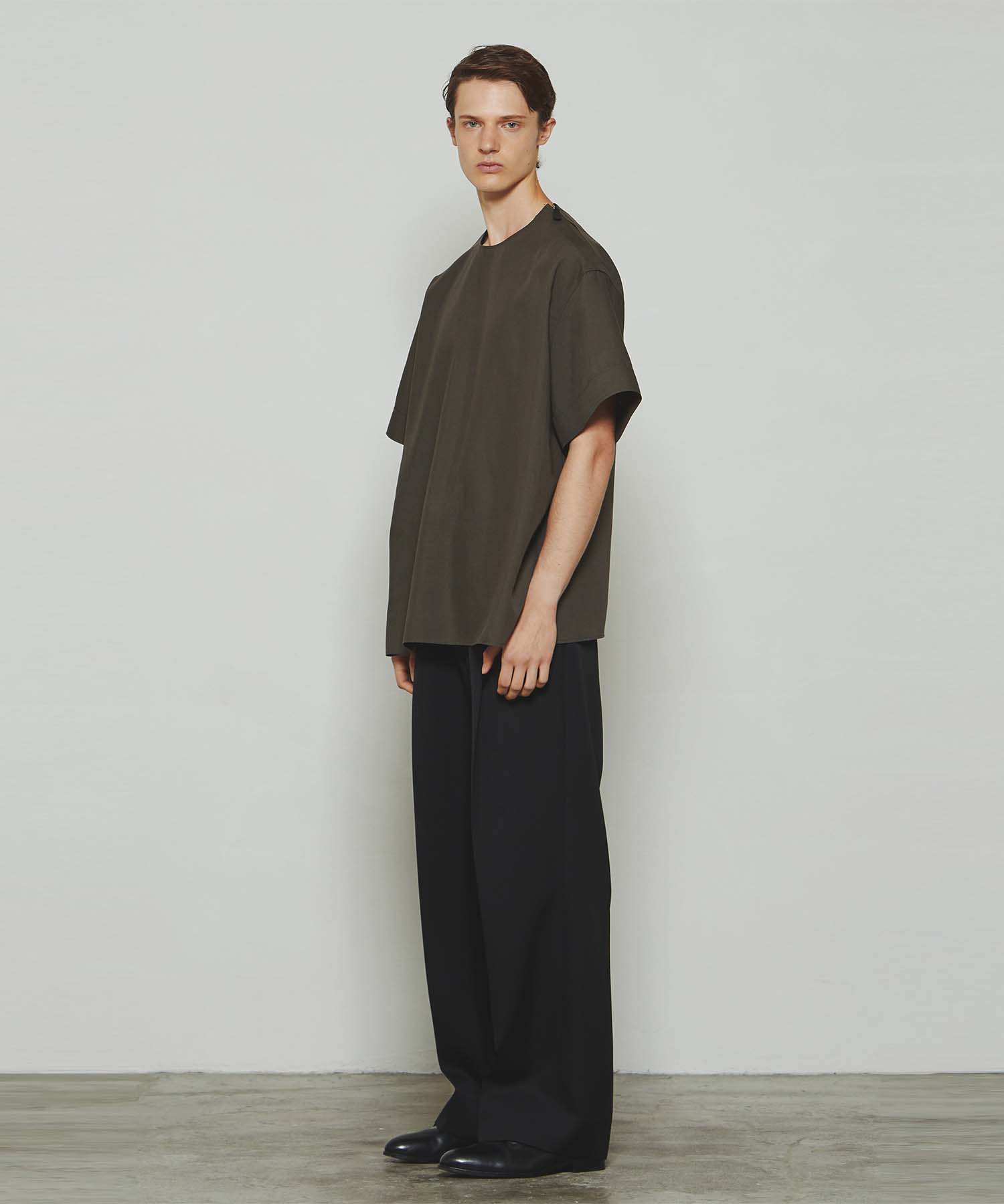 THE SIDE ZIP PULLOVER SHIRT SHORT SLEEVE THE RERACS