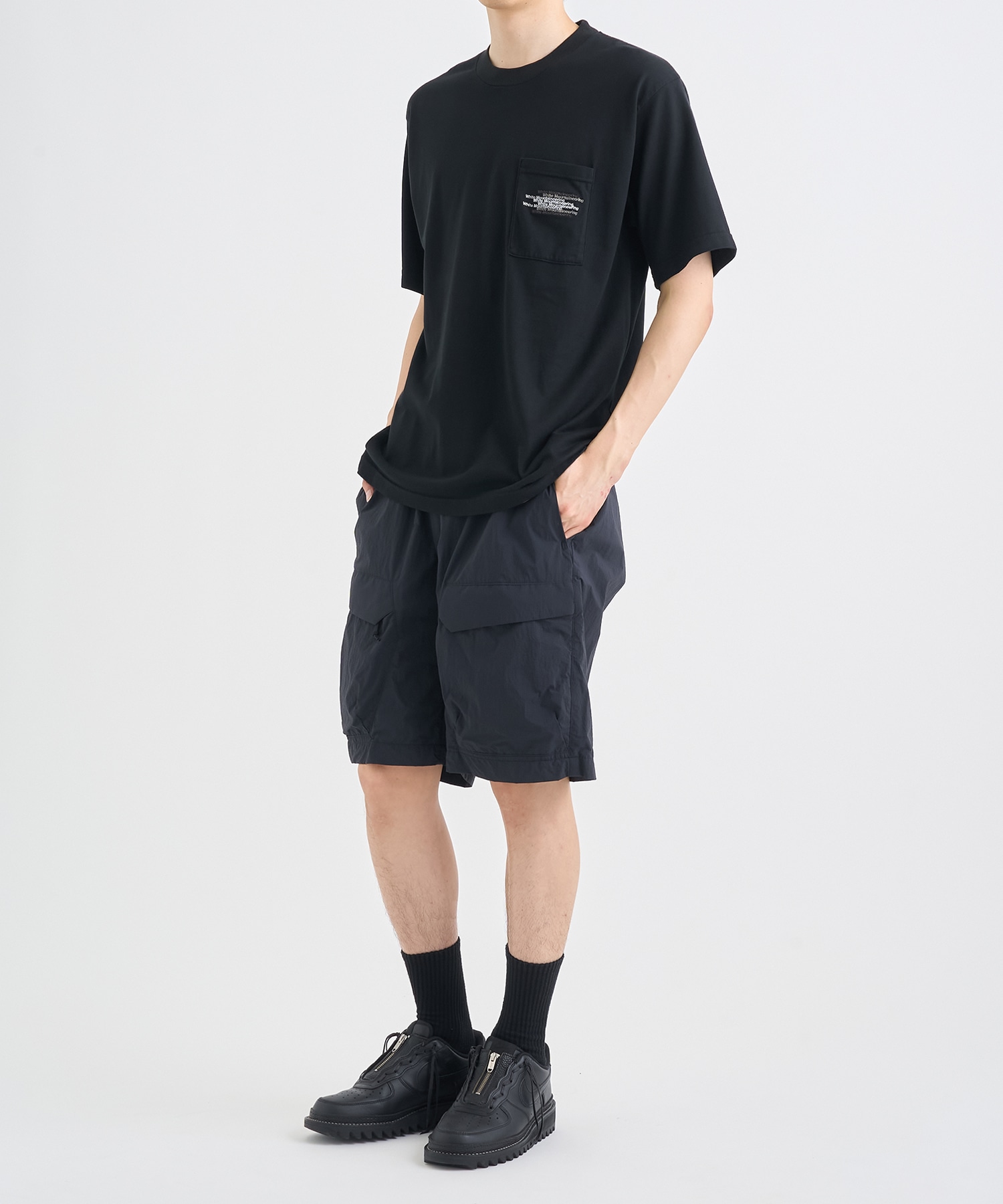 MULTILOGO POCKET T-SHIRT White Mountaineering
