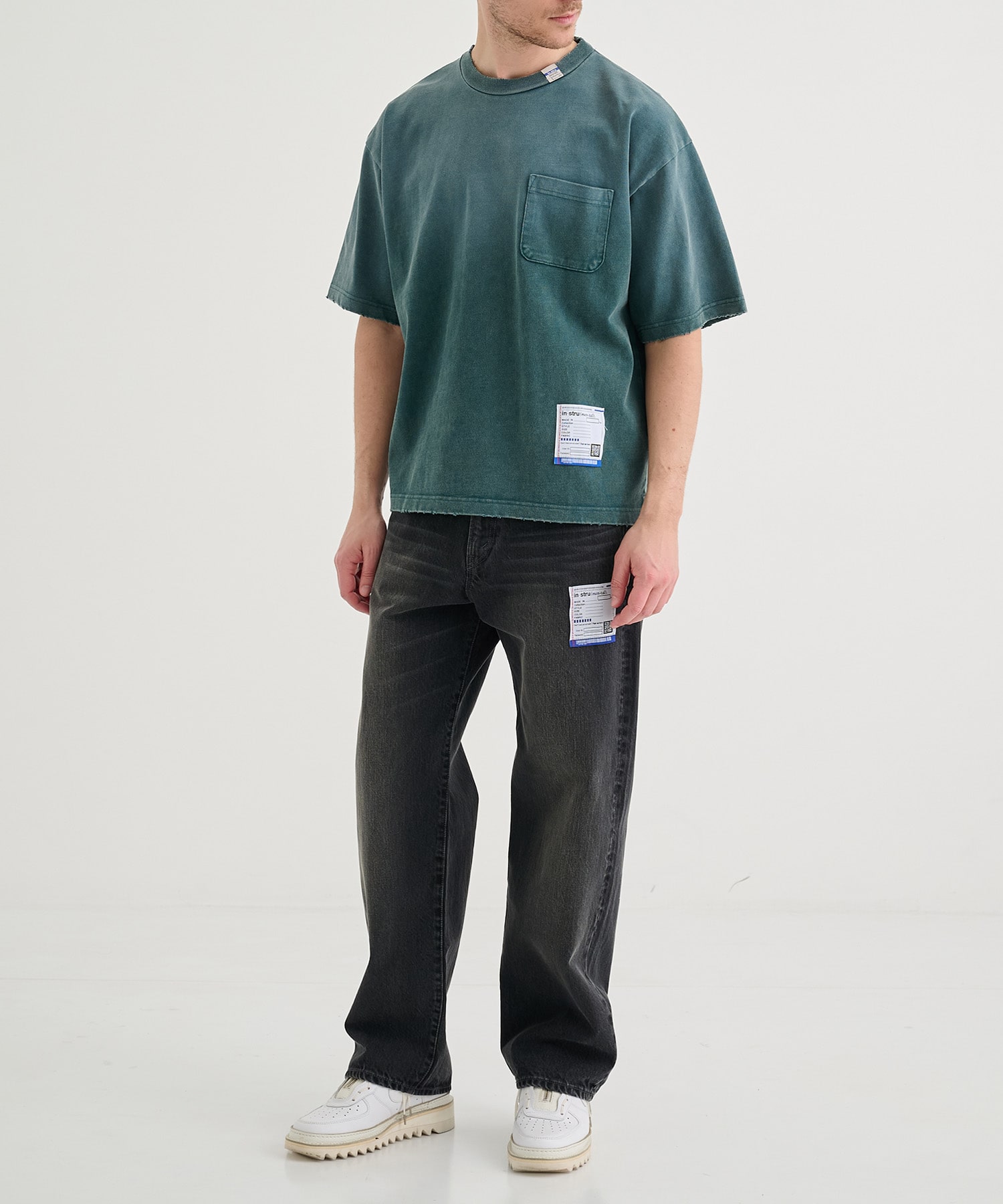 DISTRESSED SS T-SHIRTS Maison MIHARA YASUHIRO