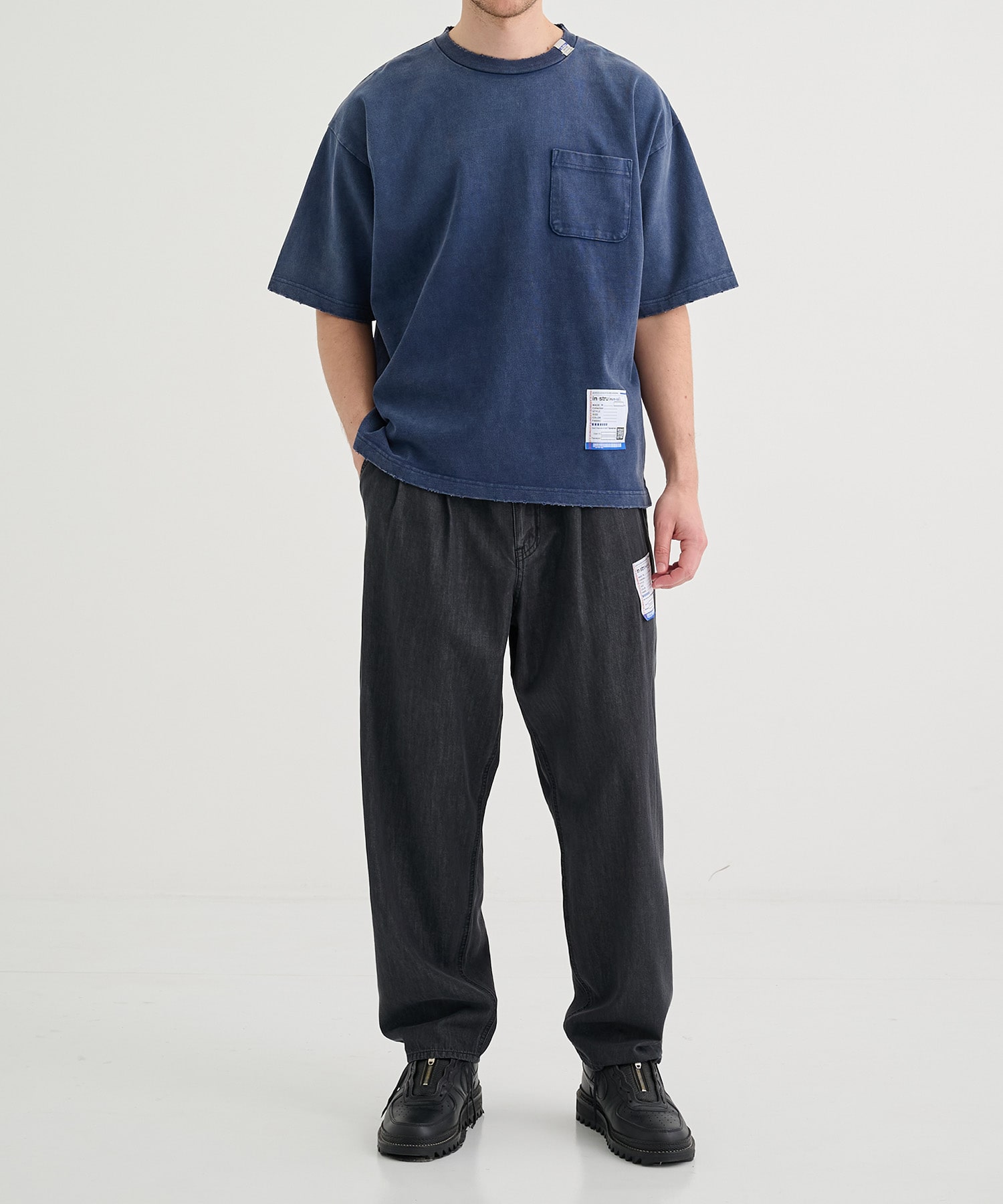 DISTRESSED SS T-SHIRTS Maison MIHARA YASUHIRO