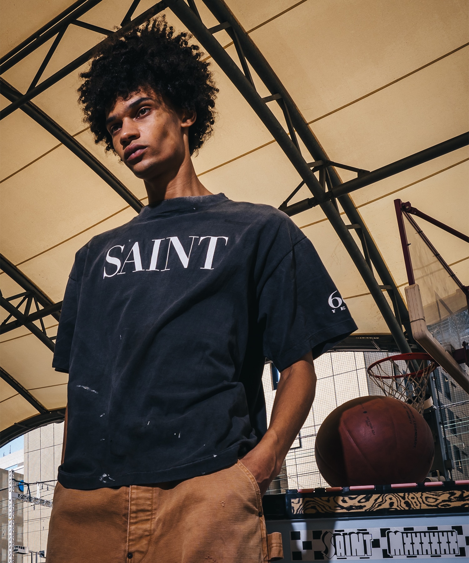 【セントマイケル】SM-MK8-0000-006/SS T-SHIRT/SAINT 666/BLACK SAINT MXXXXXX