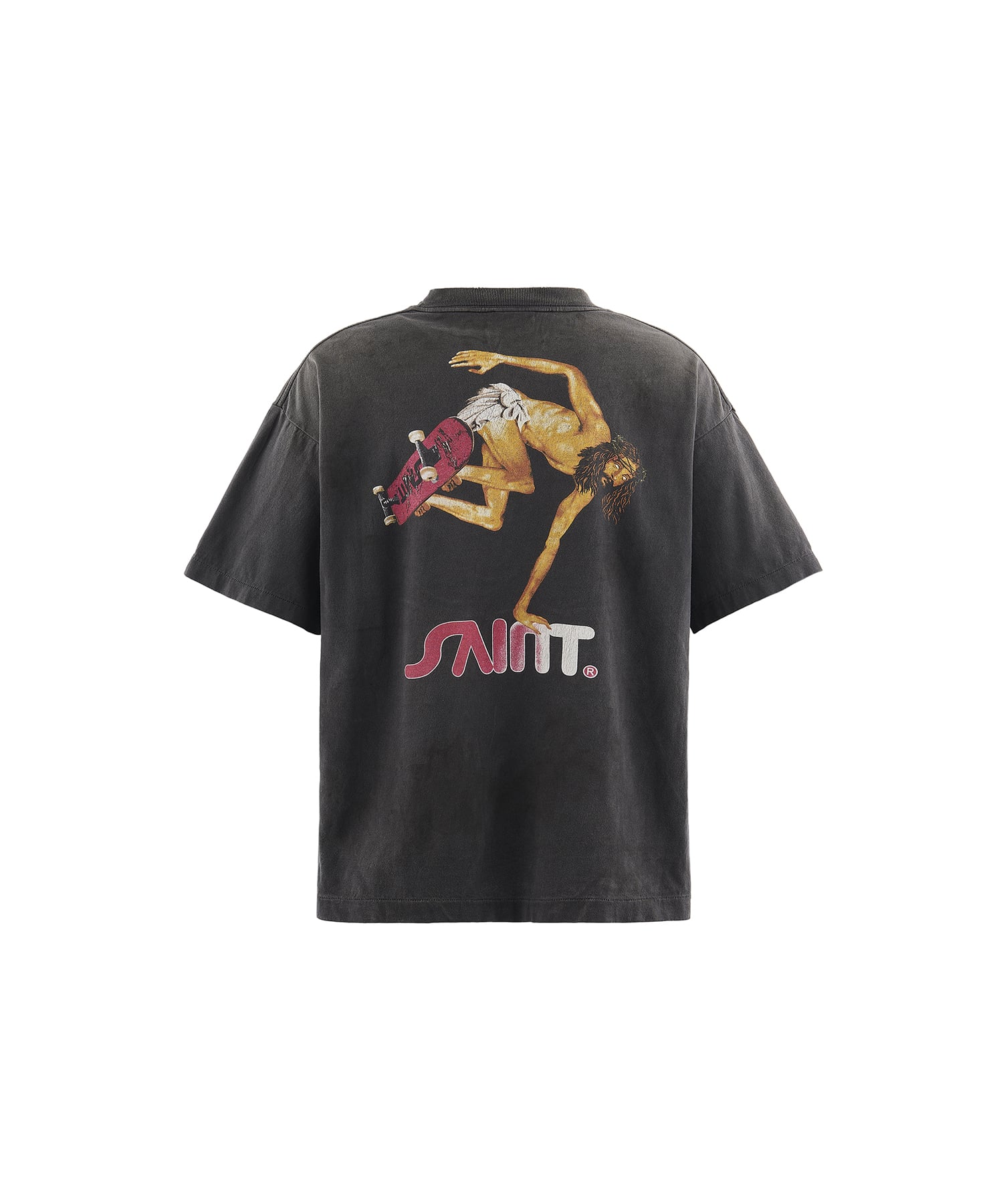 【セントマイケル】SM-MK8-0000-007/SS T-SHIRT/SKATE/BLACK SAINT MXXXXXX