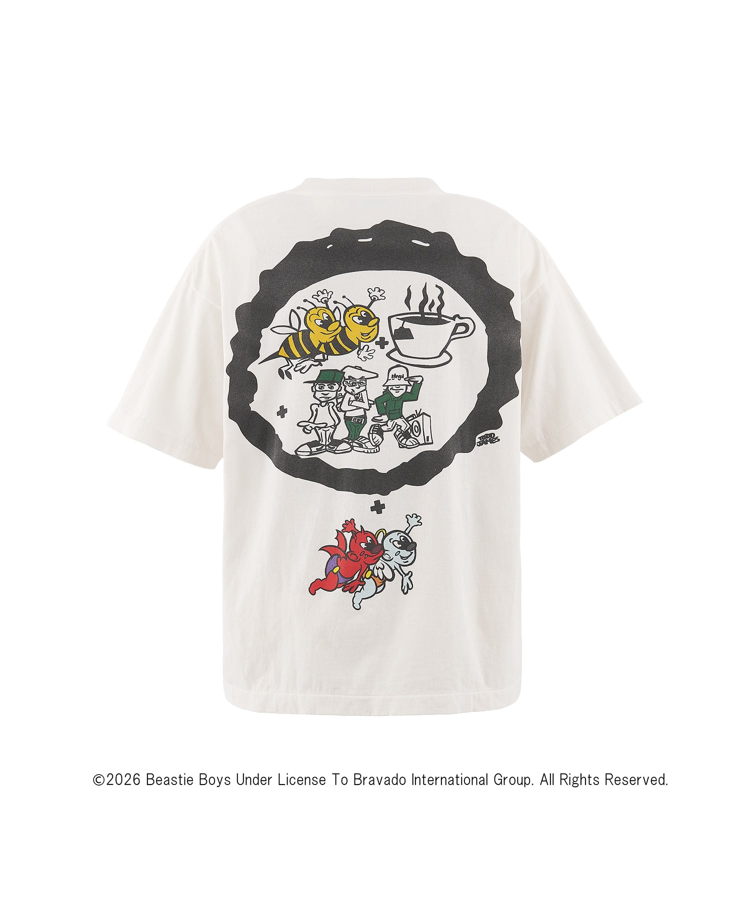 SM-MK8-0000-C23/BTB_SS T-SHIRT/BEASTIEBOYS/WHT SAINT MXXXXXX