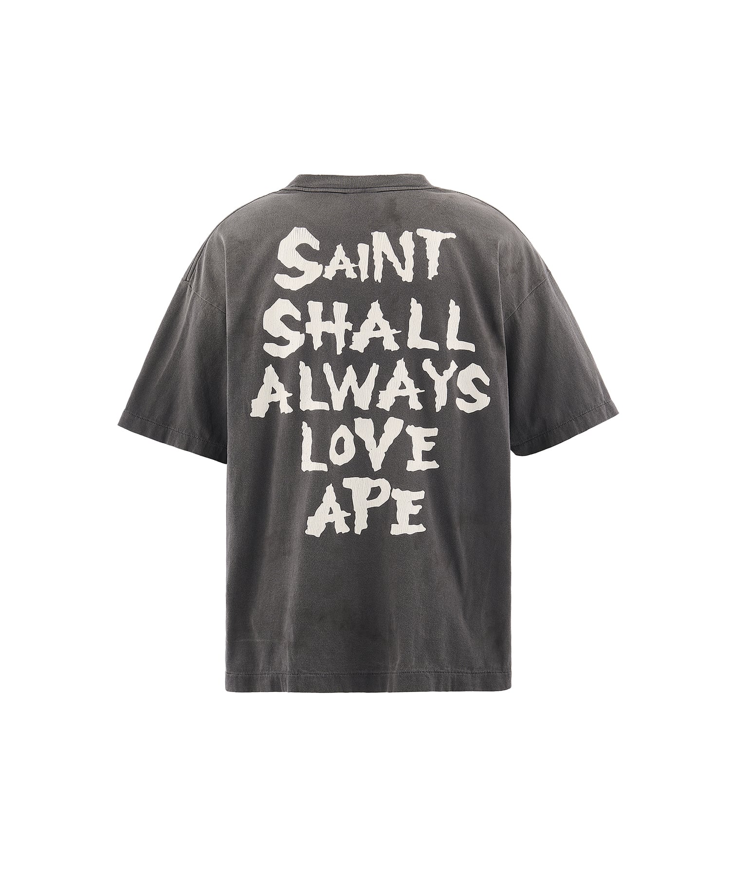 SM-MK8-0000-C49/BAPE_SS T-SHIRT/ALWAYS LOVE/BK SAINT MXXXXXX