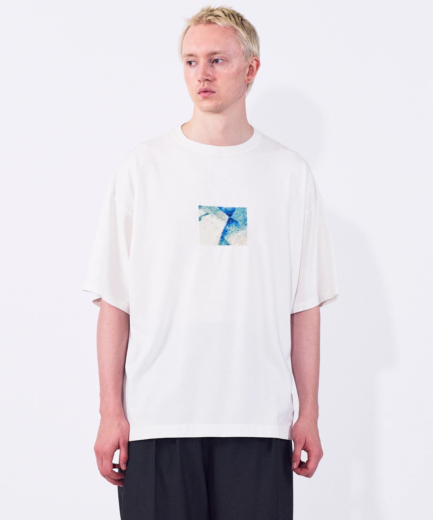 【ヨーク】Abstract Embroited T-shirt YOKE