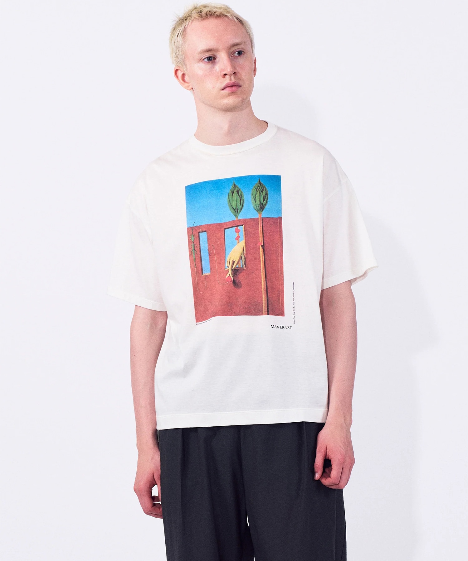 【ヨーク】Art T-shirt by Max Ernst YOKE
