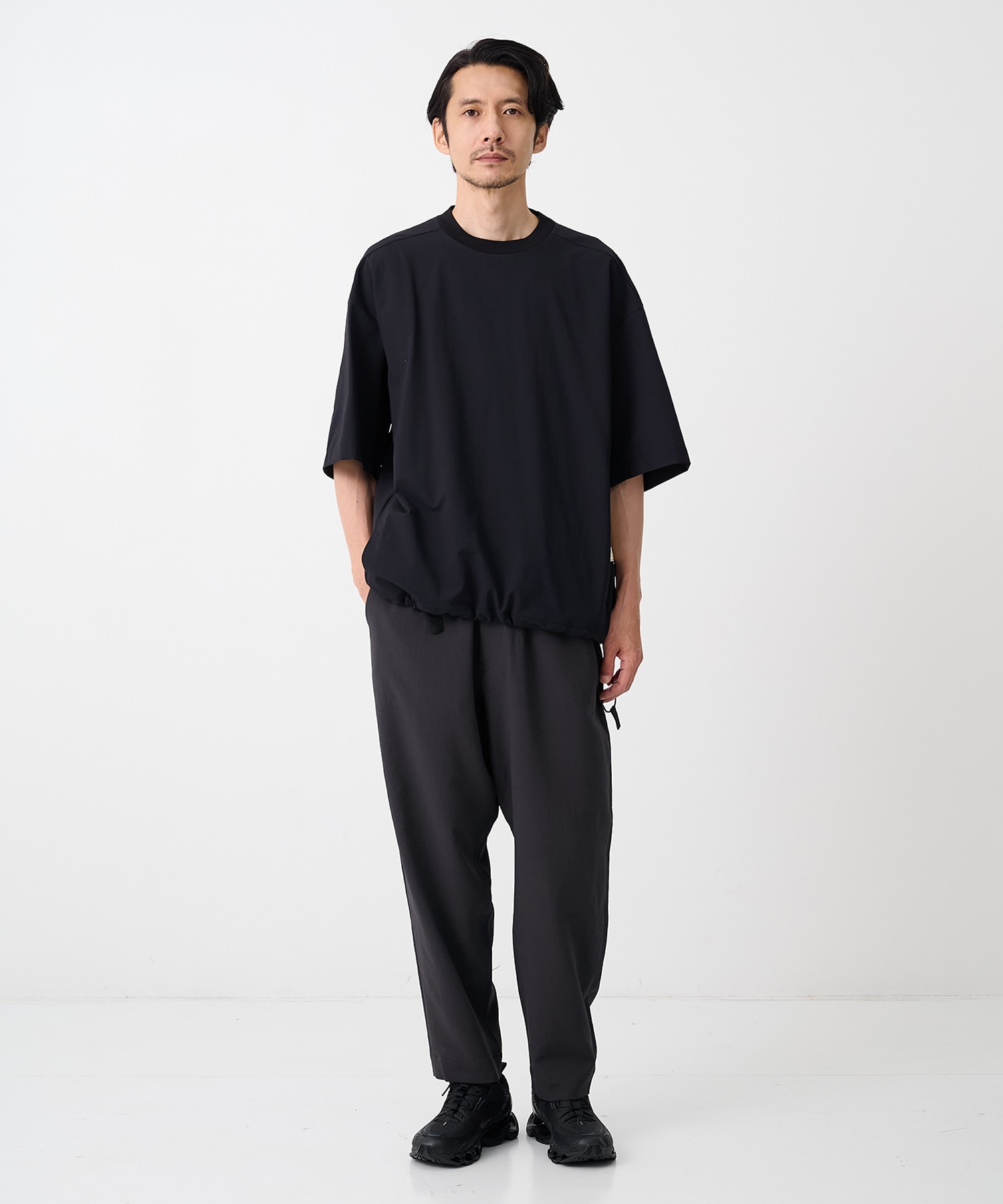 【エヌハリウッド】9261-CS52-004 PANELED T-SHIRT N.HOOLYWOOD