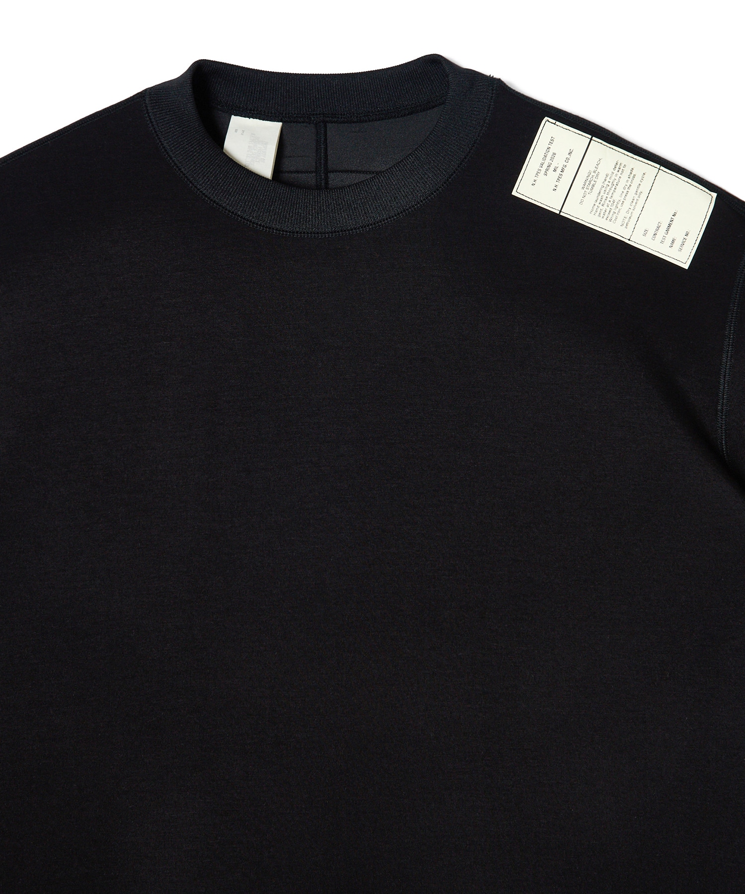 9261-CS53-006 BACK SEAM T-SHIRT N.HOOLYWOOD