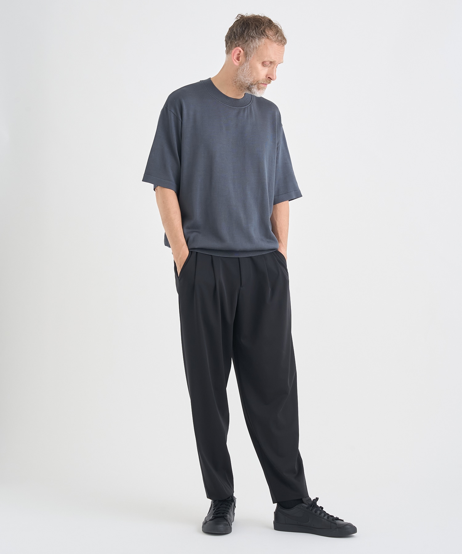 Washable Silk Knit S/S PO THE TOKYO