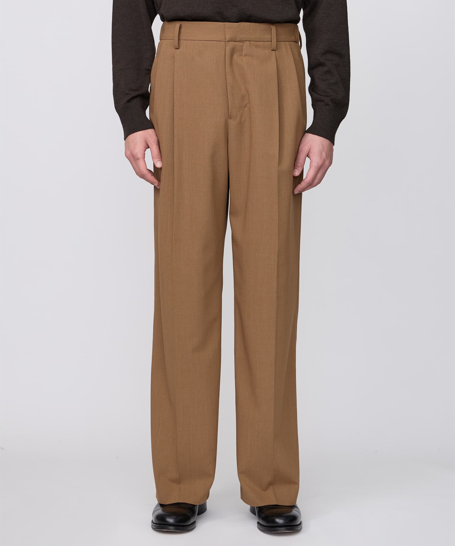 TWO TUCKS WIDE TROUSERS IRENISA