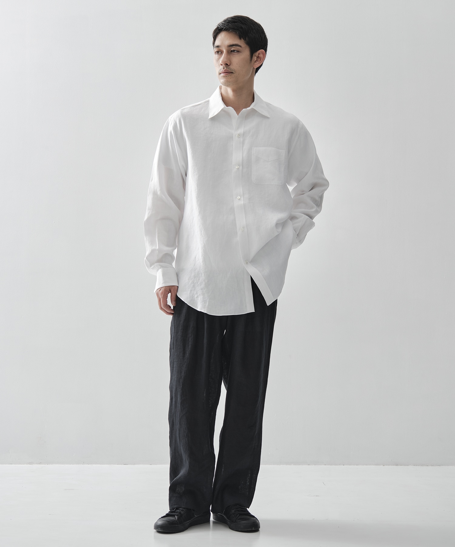 DOUBLE PLEATED EASY TROUSERS MARKAWARE