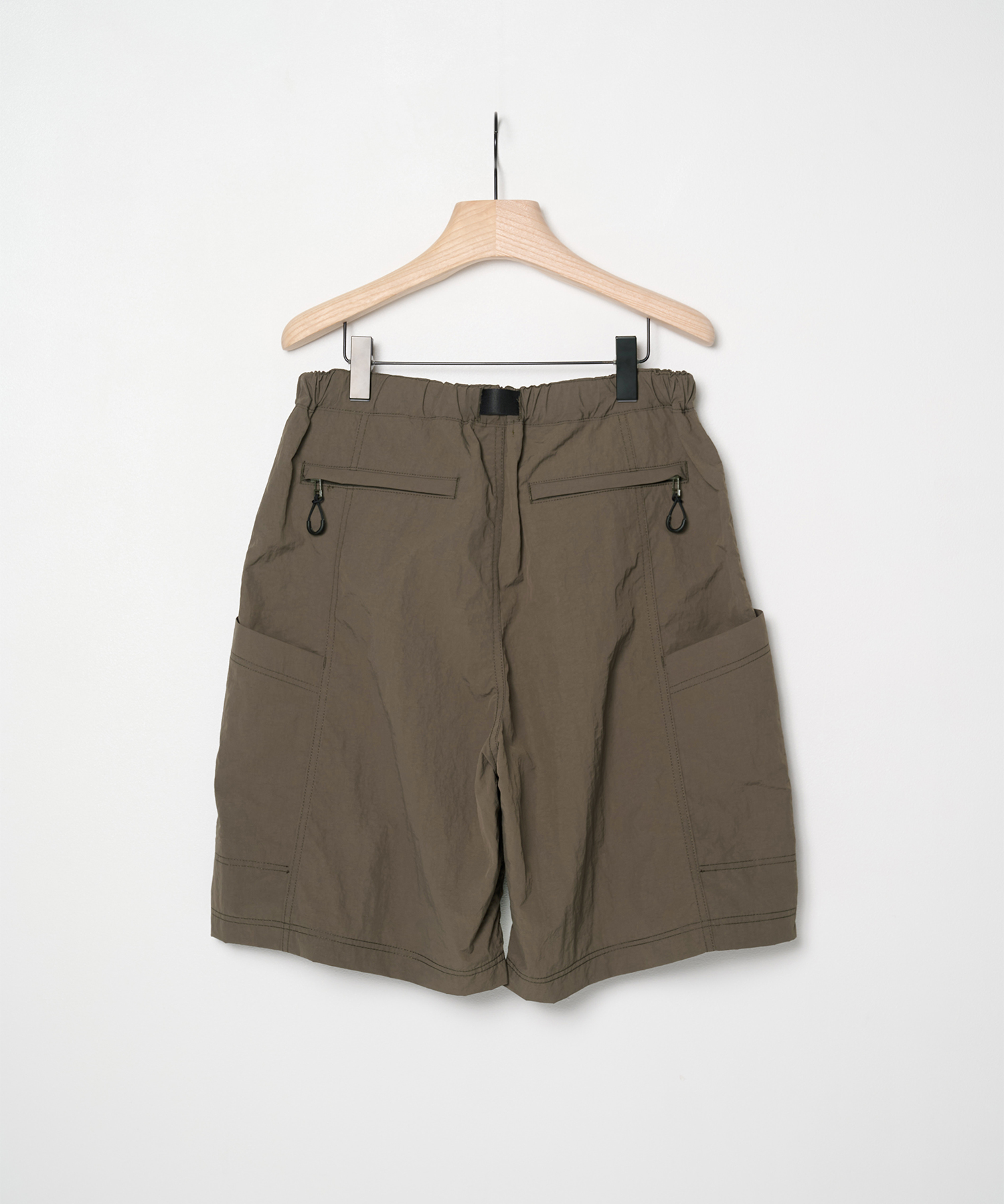 【コムデギャルソンオム】ナイロンタッサー Belt Shorts COMME des GARCONS HOMME