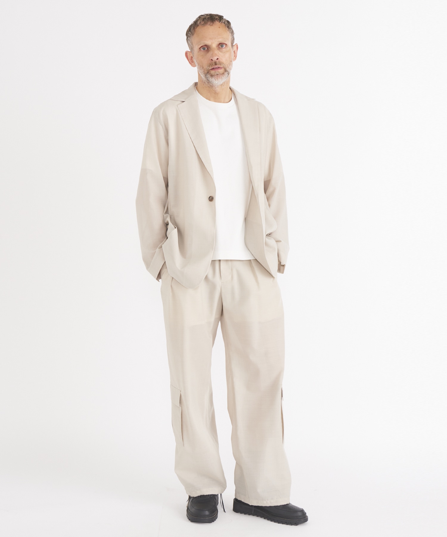 【イレニサ】別注 RELAXED SHOULDER JACKET IRENISA