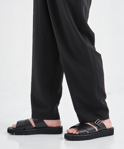 CROSS BELT SANDALS(GLOXI CUT MEDIUM SOLE) foot the coacher
