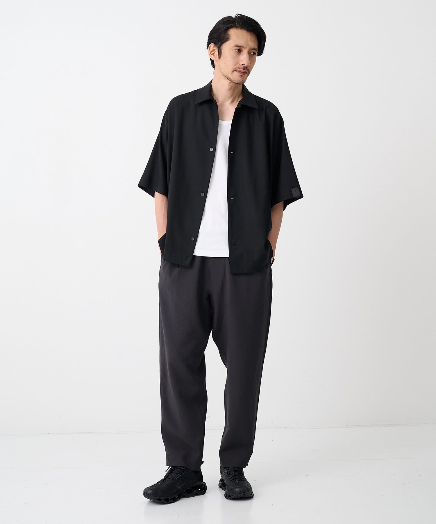 【エヌハリウッド】2261-SH53-004 HALF SLEEVE SHIRT N.HOOLYWOOD
